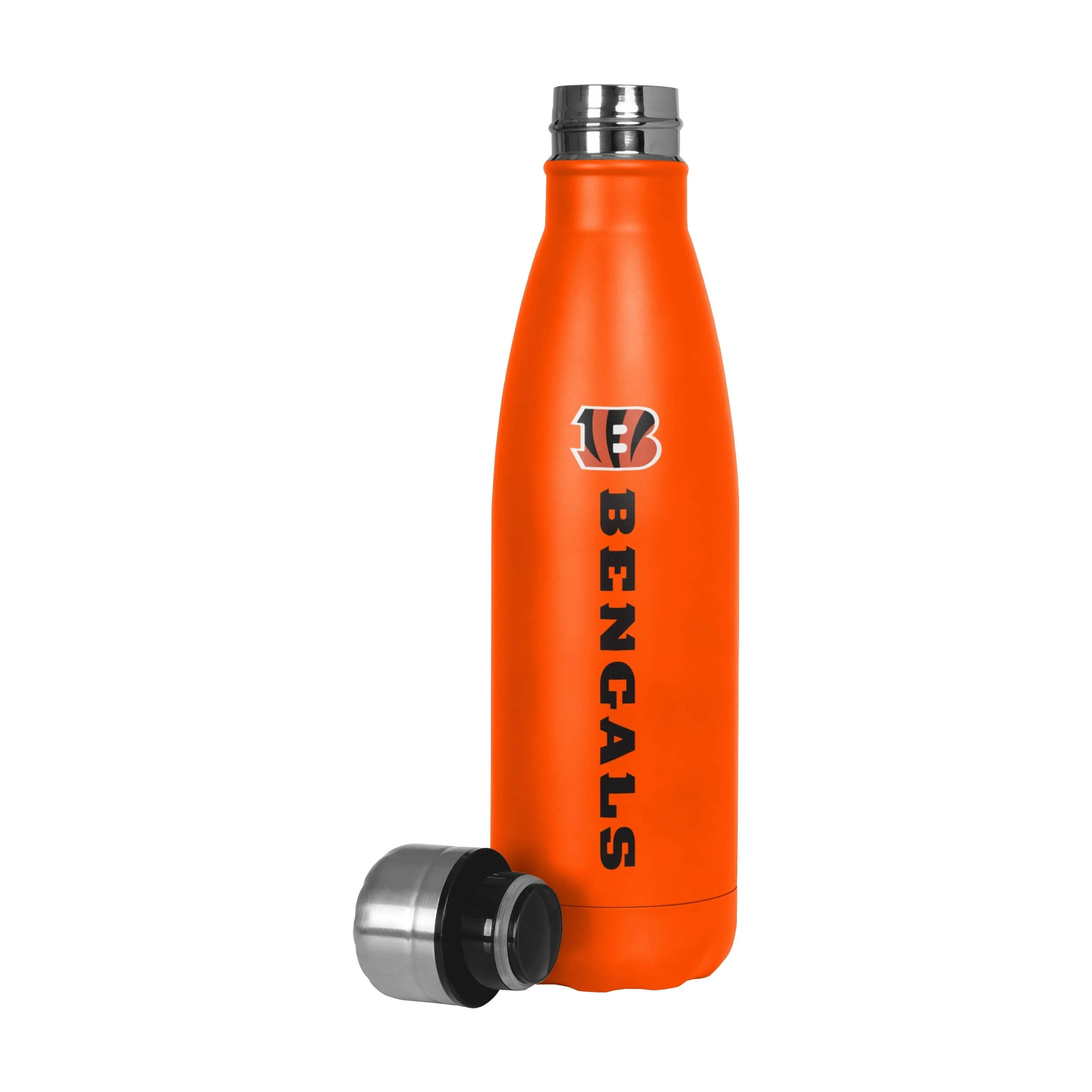 Cincinnati Bengals NFL Wordmark Chill Water Bottle - Image 2