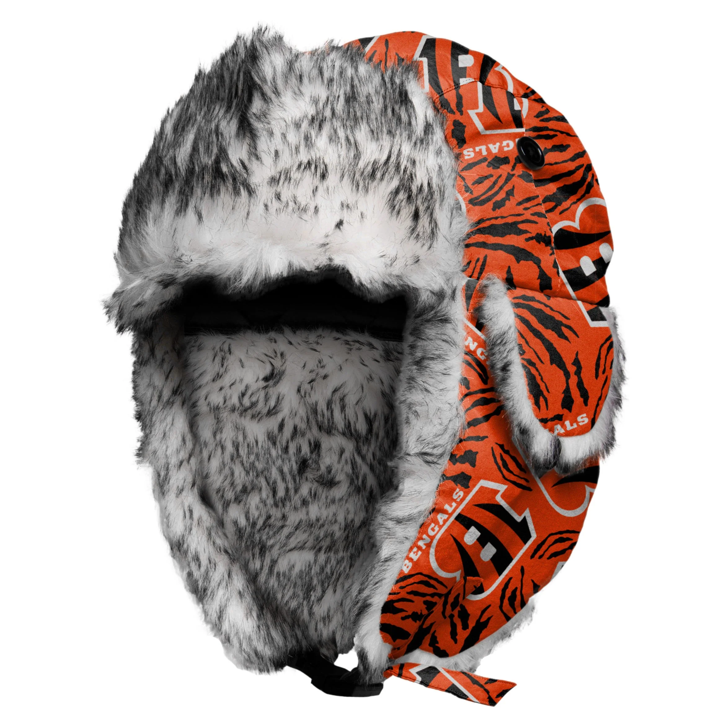 Cincinnati Bengals NFL Repeat Print Trapper Hat