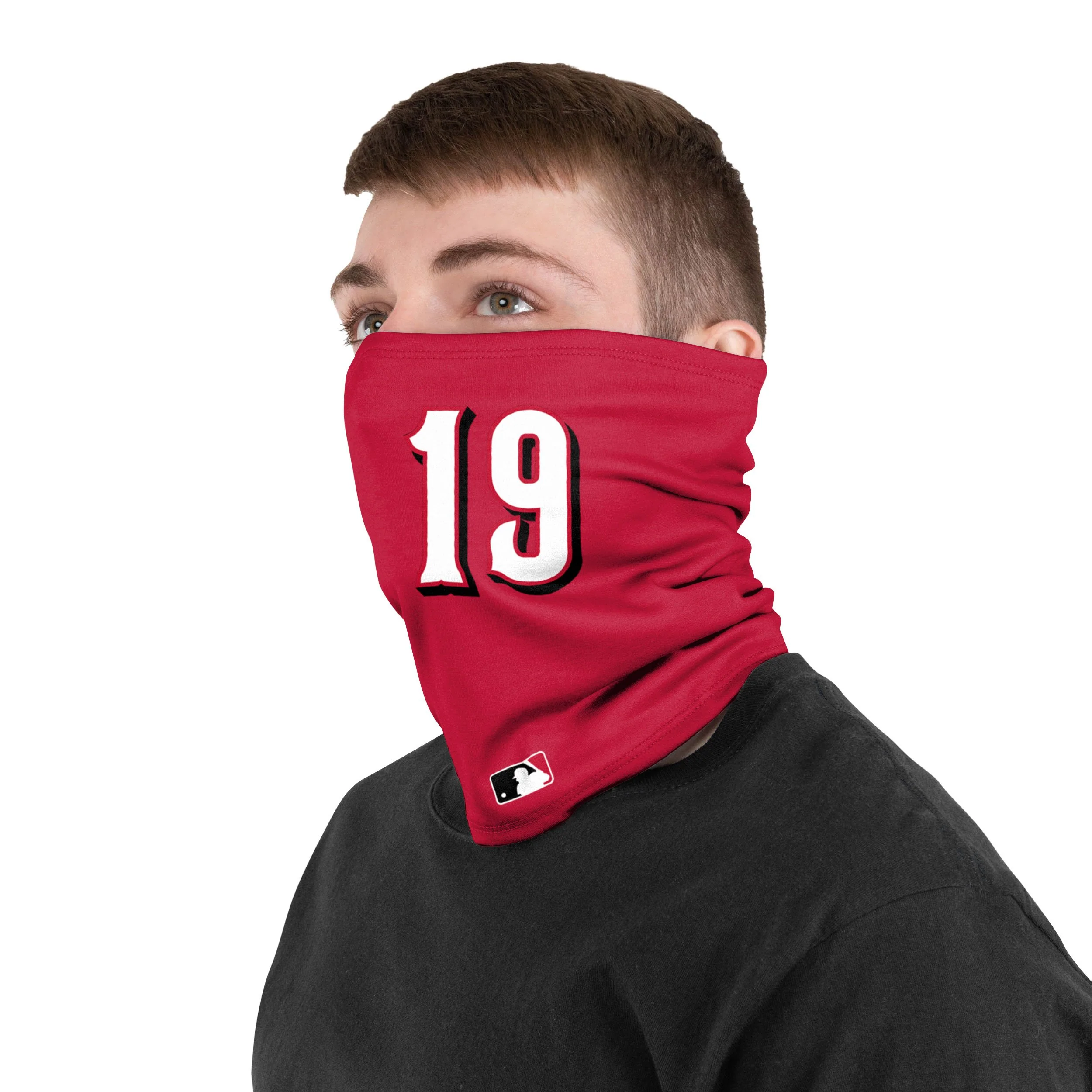 Cincinnati Reds MLB Joey Votto On-Field Red UV Gaiter Scarf - Image 3