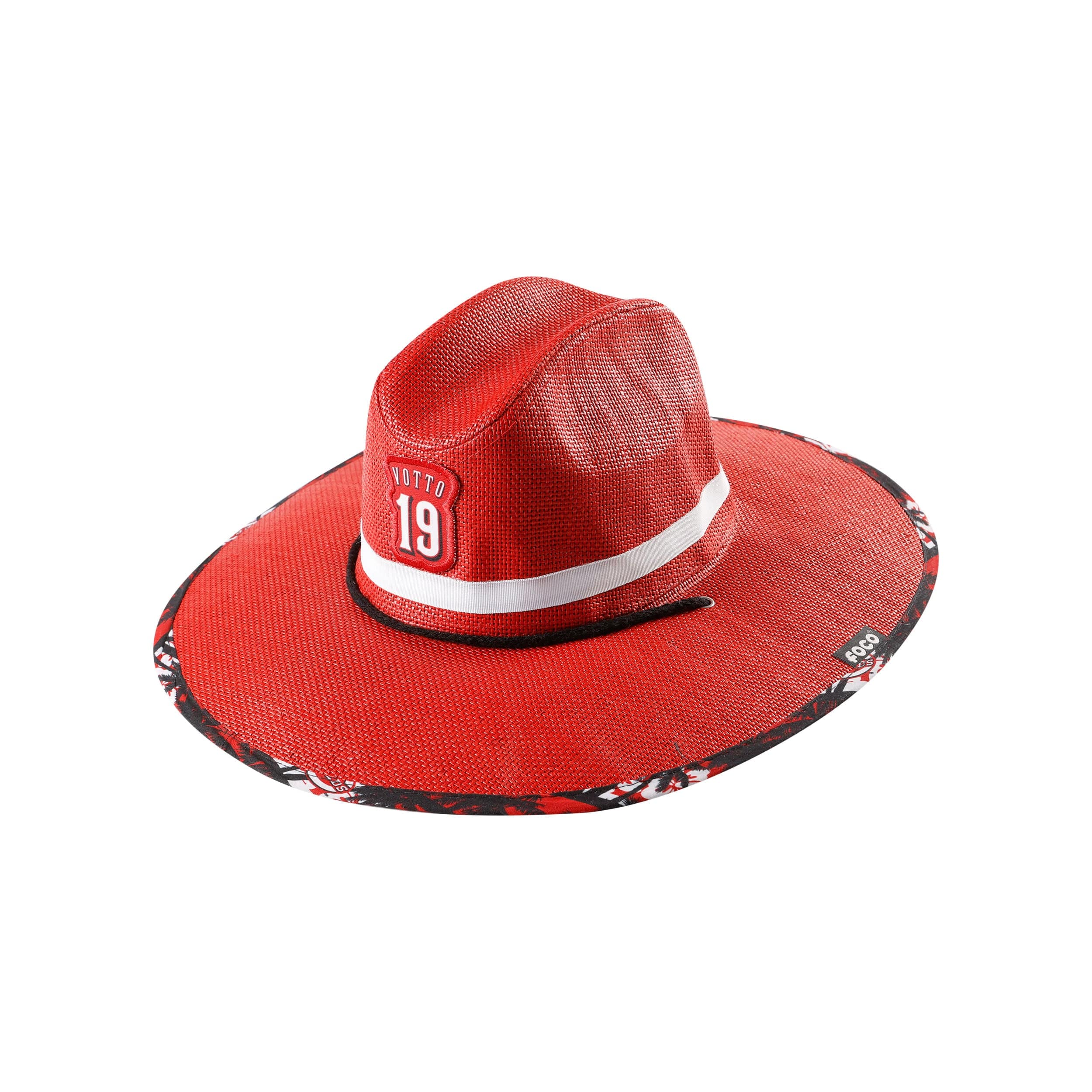 Cincinnati Reds MLB Joey Votto Straw Hat - Image 3