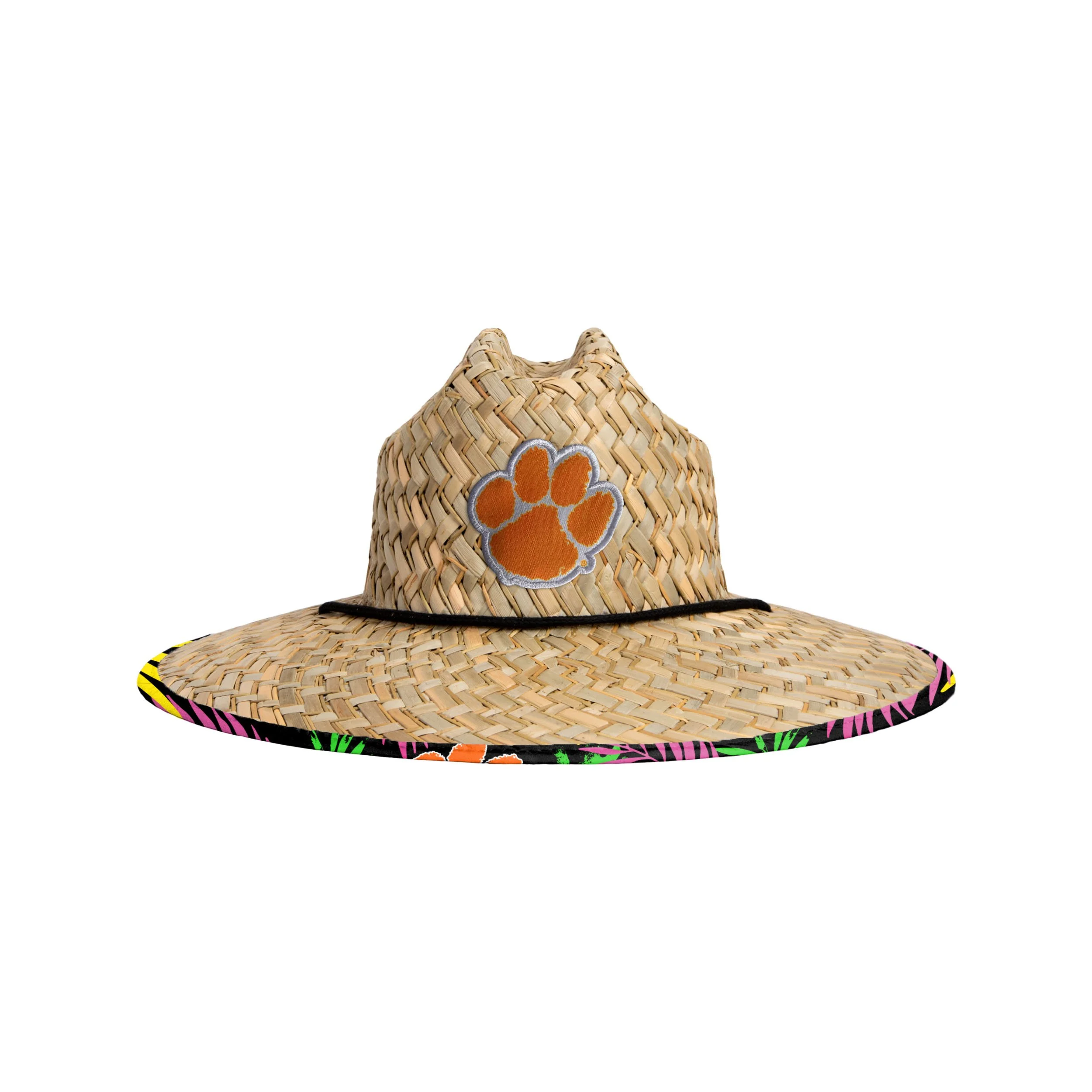 Clemson Tigers NCAA Highlights Straw Hat