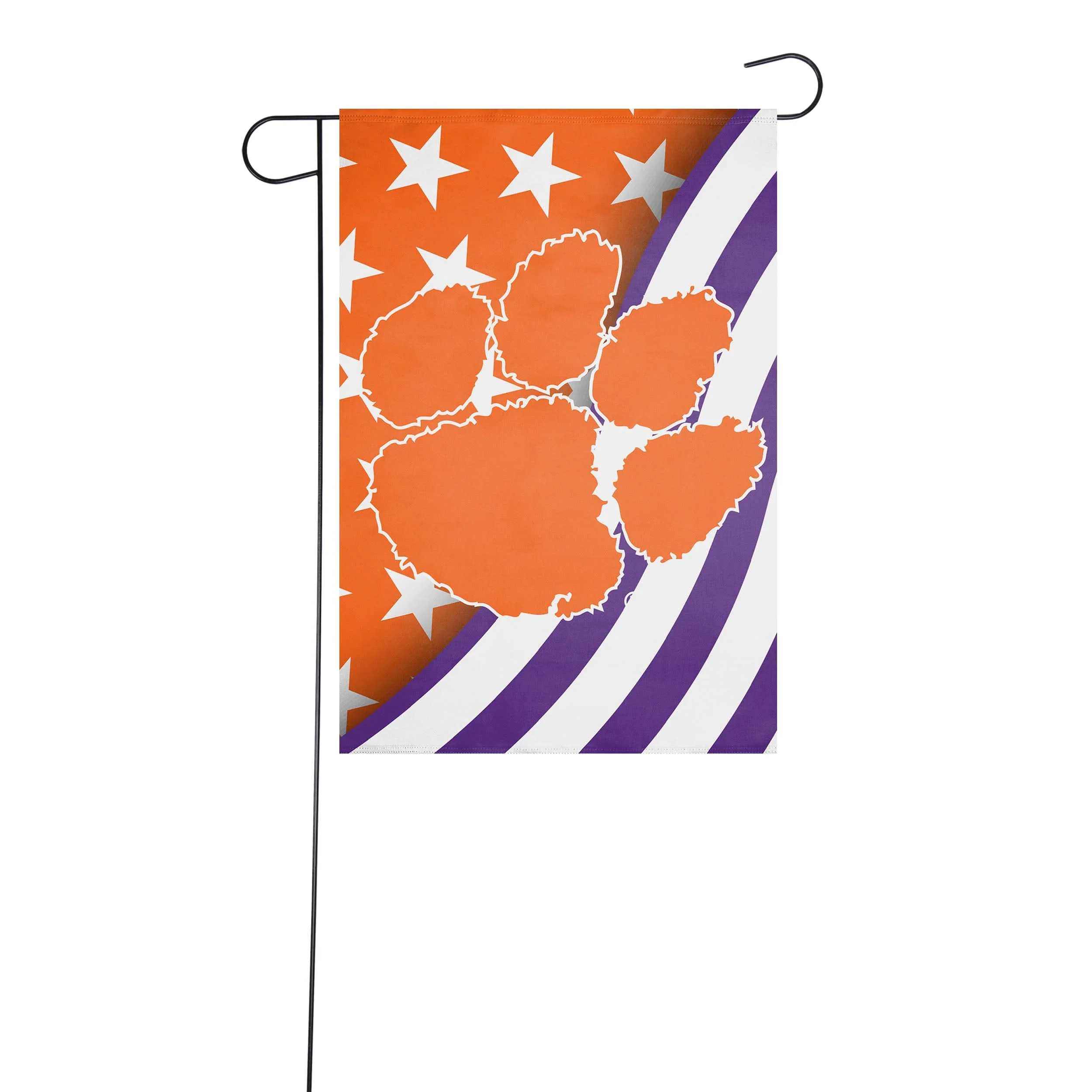 Clemson Tigers NCAA Americana Garden Flag