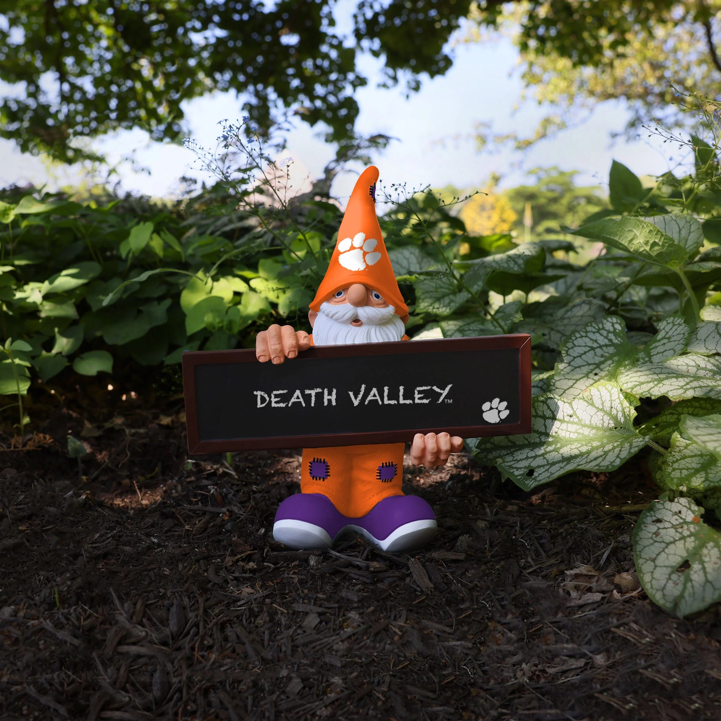 Clemson Tigers NCAA Chalkboard Sign Gnome - Image 5