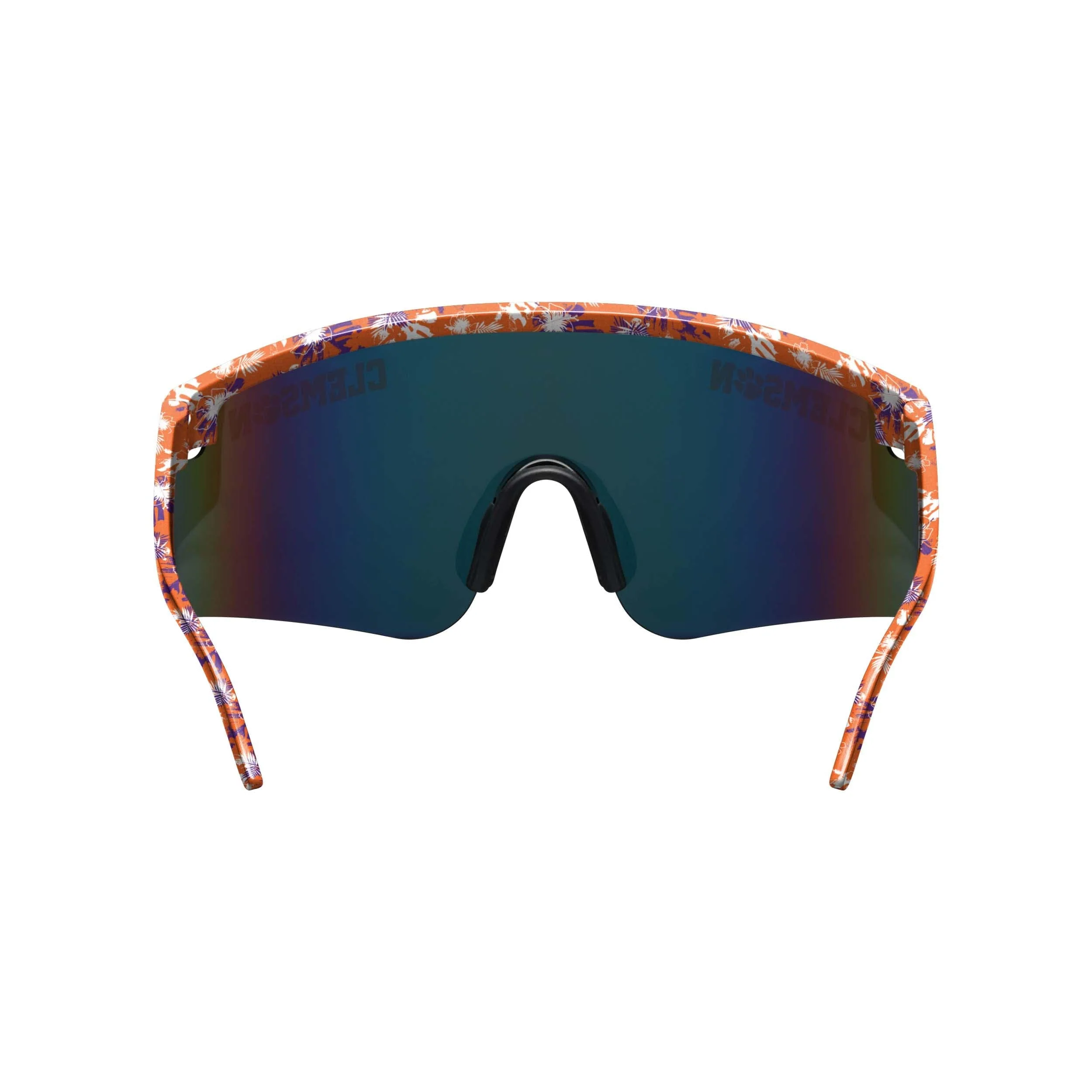 Clemson Tigers NCAA Floral Large Frame Sunglasses - Image 5