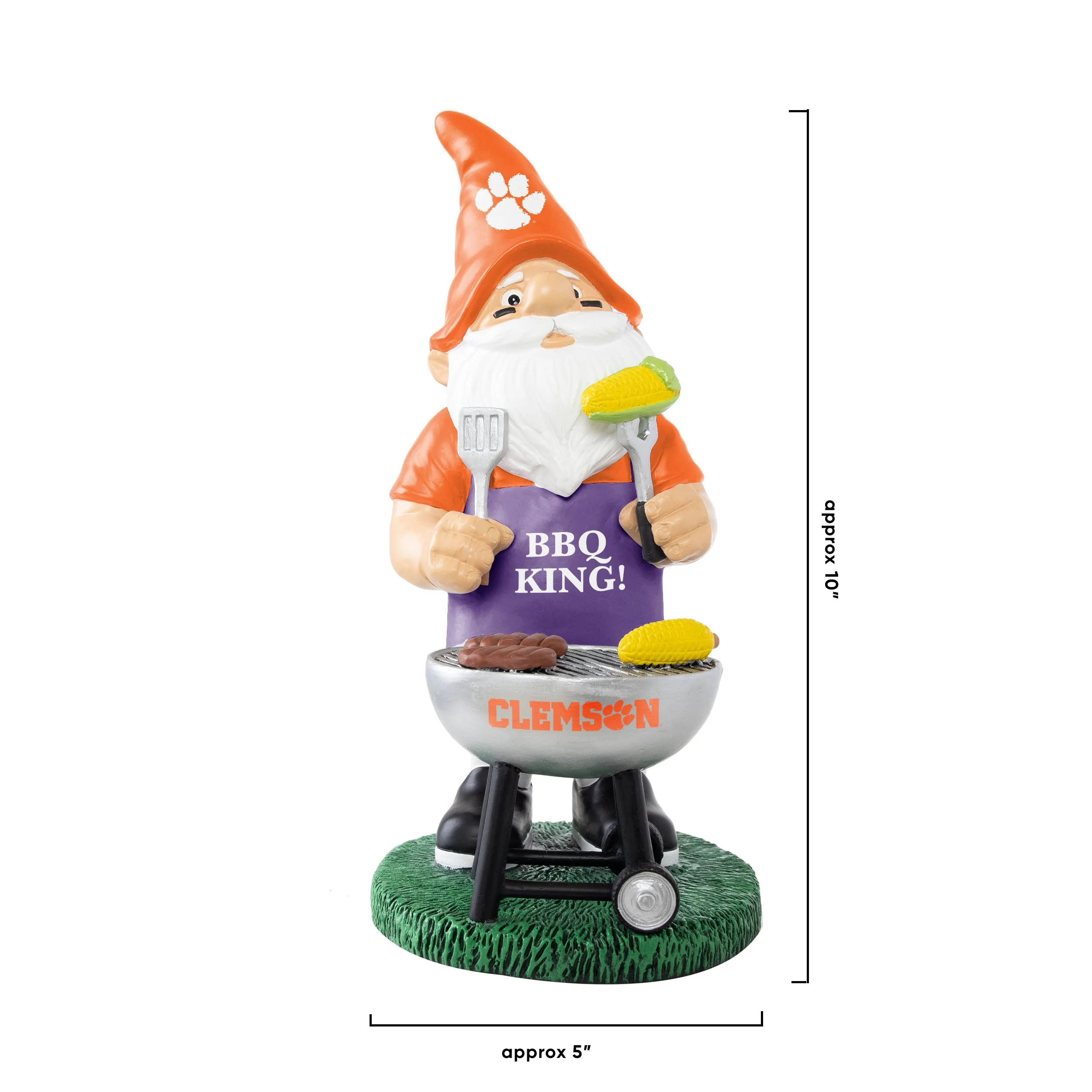Clemson Tigers NCAA Grill Gnome - Image 4