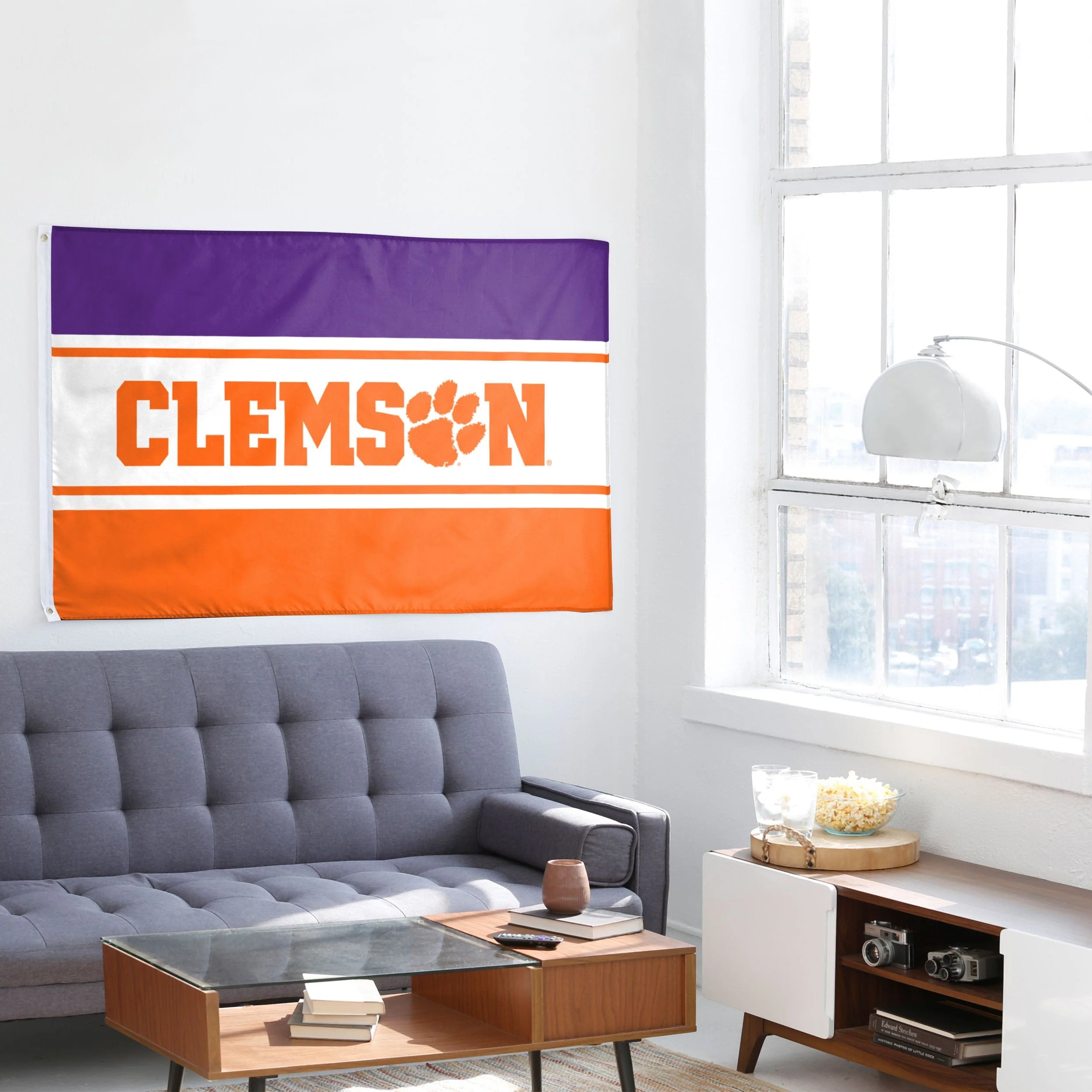Clemson Tigers NCAA Horizontal Flag - Image 5