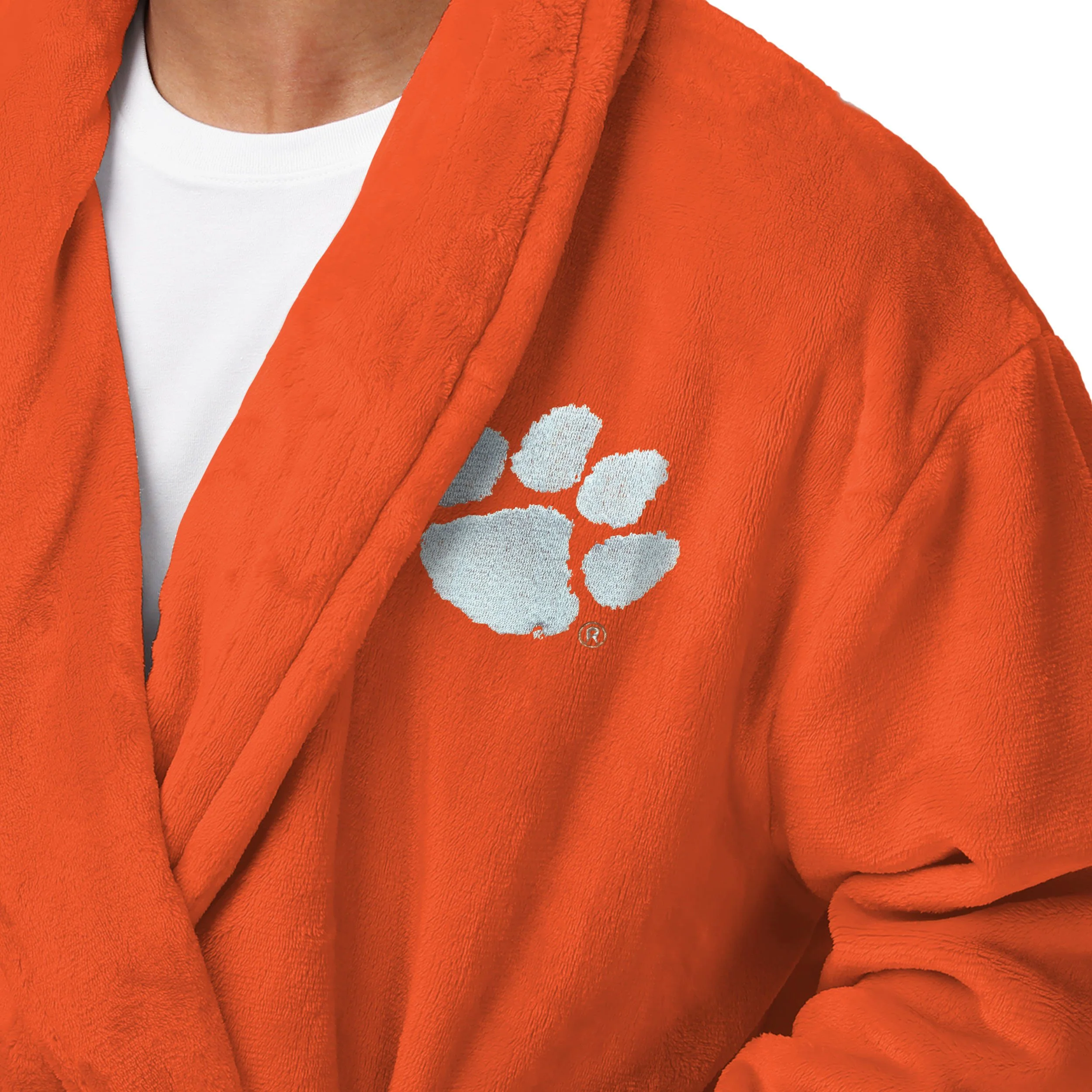 Clemson Tigers NCAA Lazy Day Team Robe - Image 2