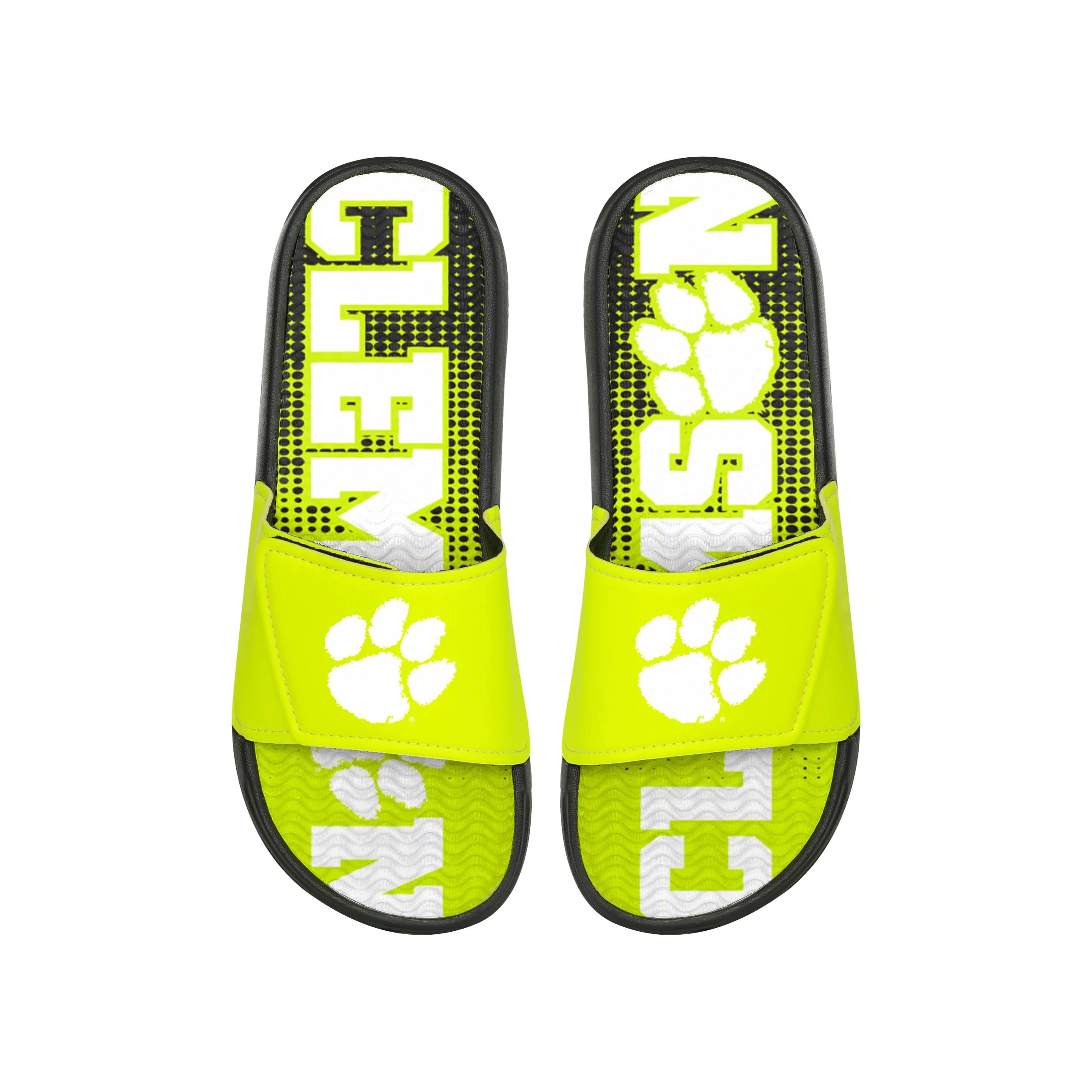 Clemson Tigers NCAA Mens Highlights Gel Slide - Image 2