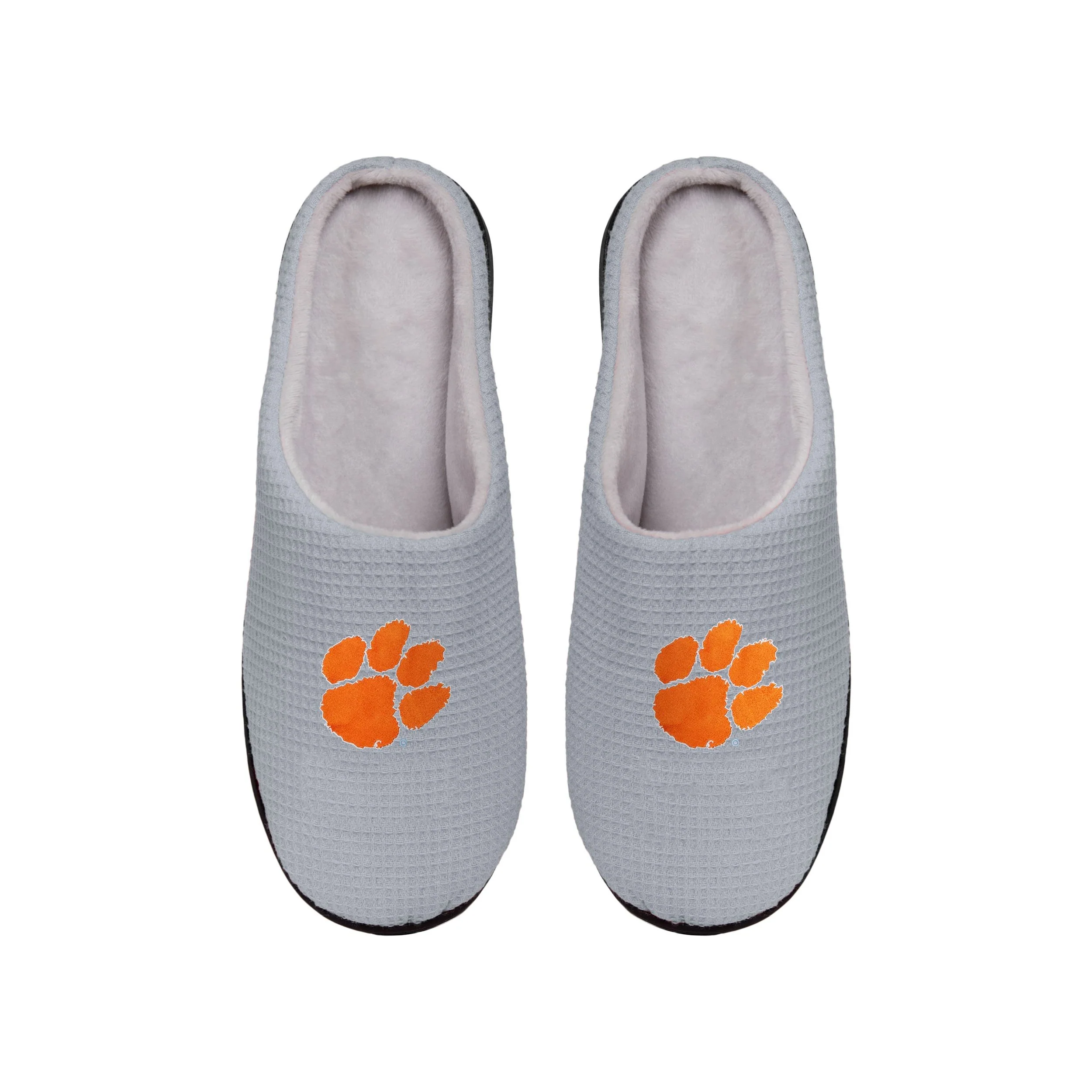 Clemson Tigers NCAA Mens Memory Foam Slide Slippers - Image 2