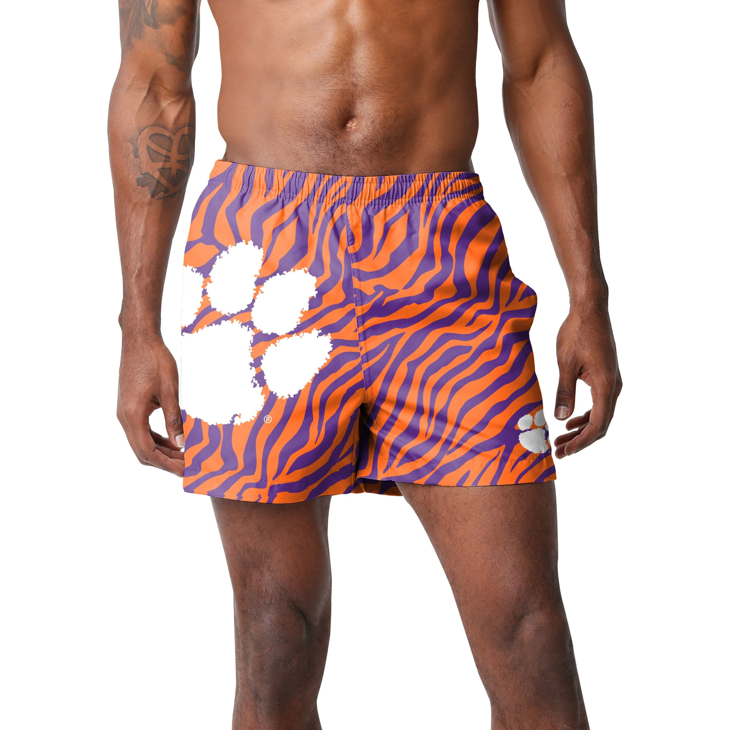 Clemson Tigers NCAA Mens Thematic Woven Shorts - Image 2