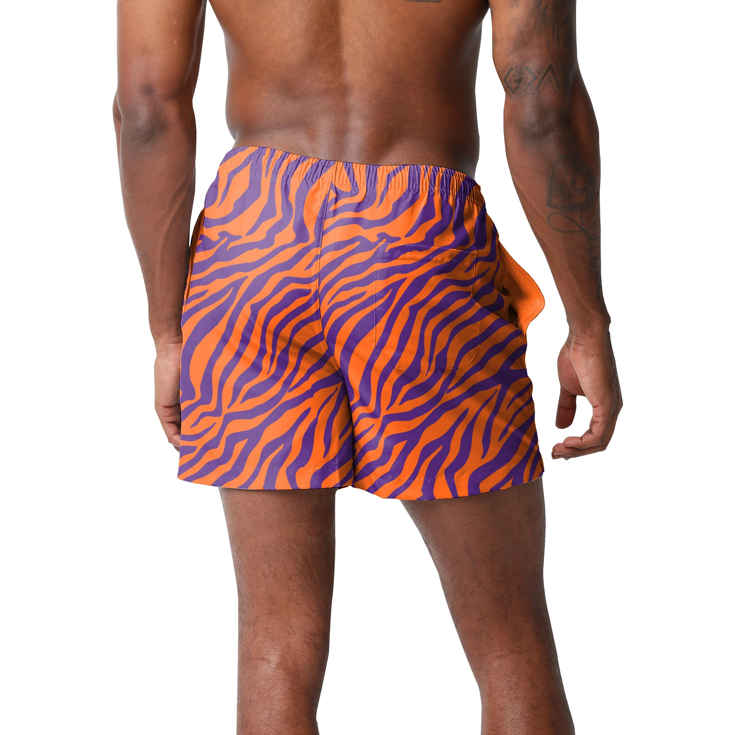 Clemson Tigers NCAA Mens Thematic Woven Shorts - Image 3