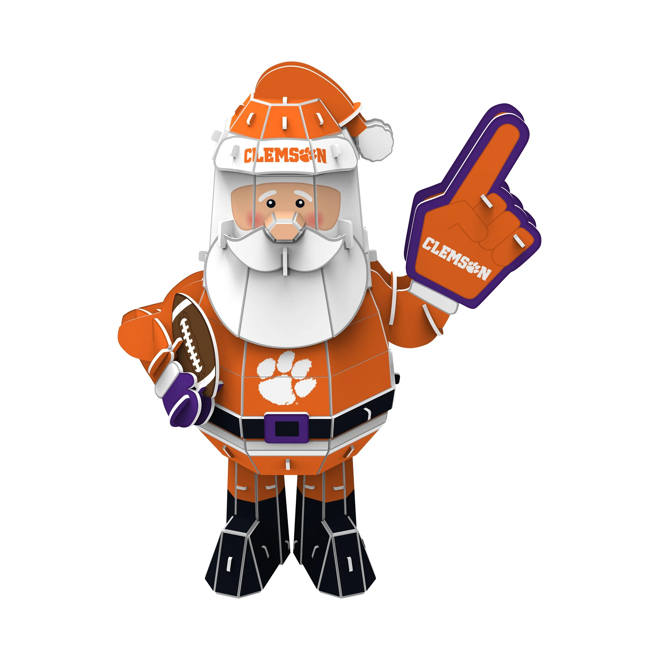 Clemson Tigers NCAA PZLZ Santa - Image 2