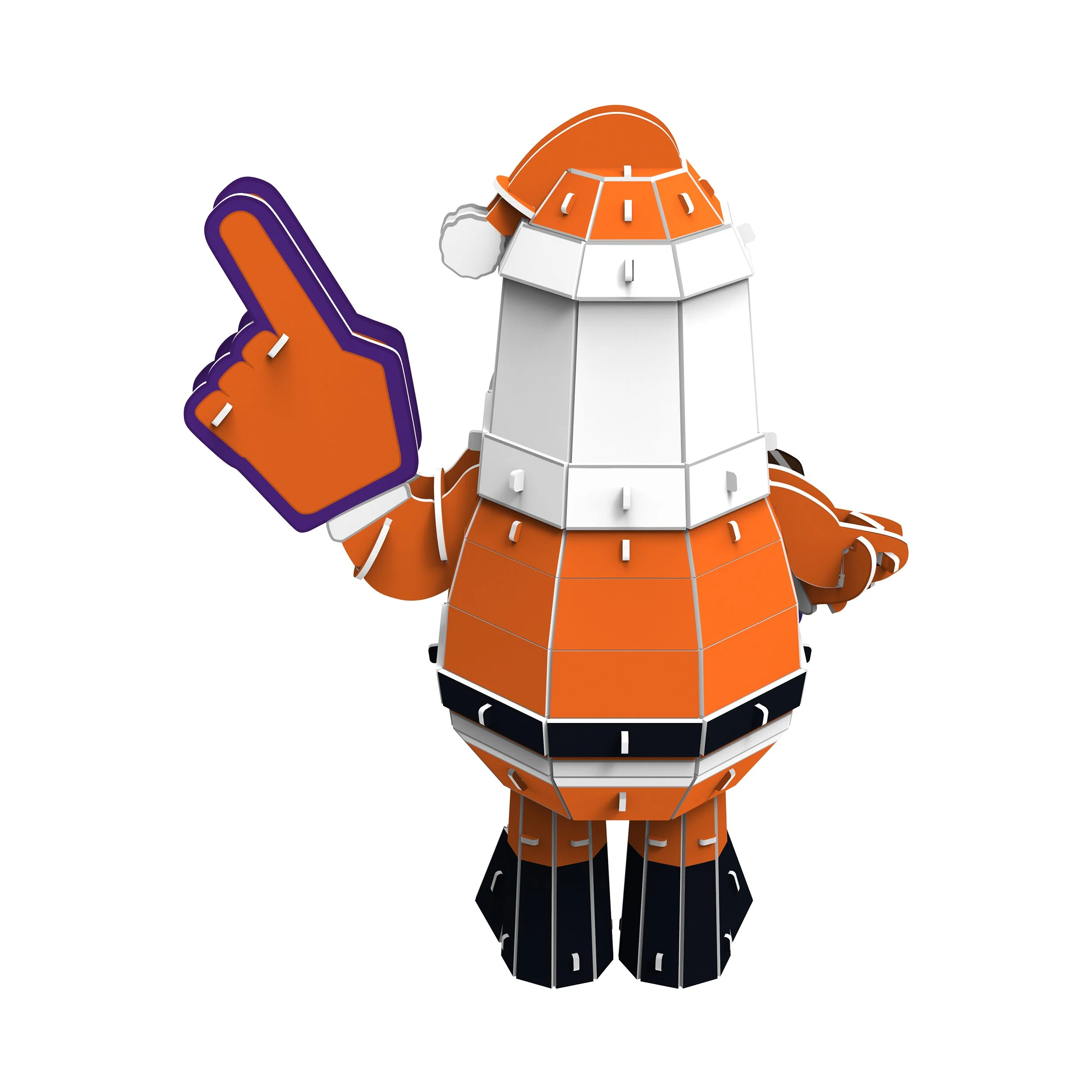 Clemson Tigers NCAA PZLZ Santa - Image 3