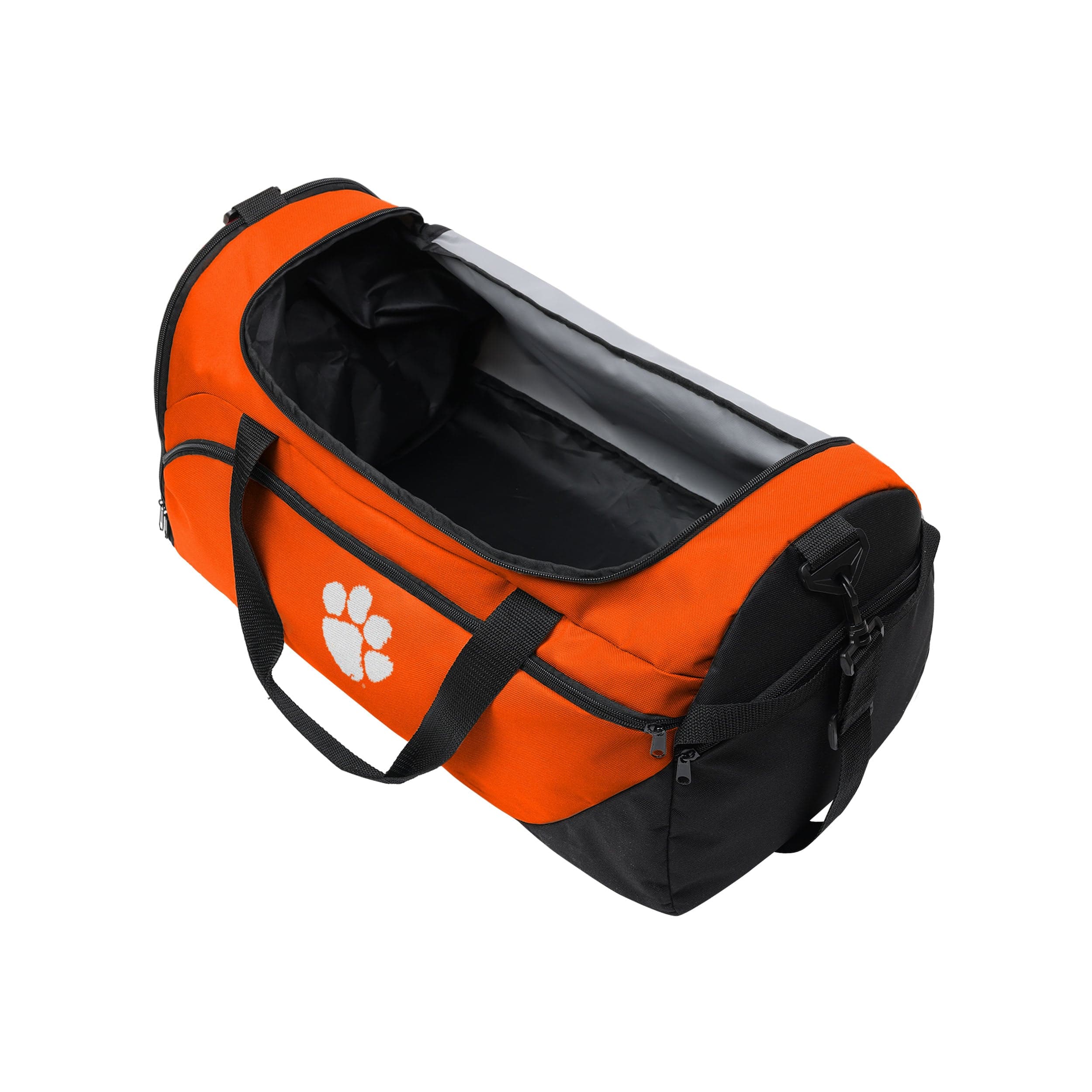 Clemson Tigers NCAA Solid Big Logo Duffle Bag - Image 3