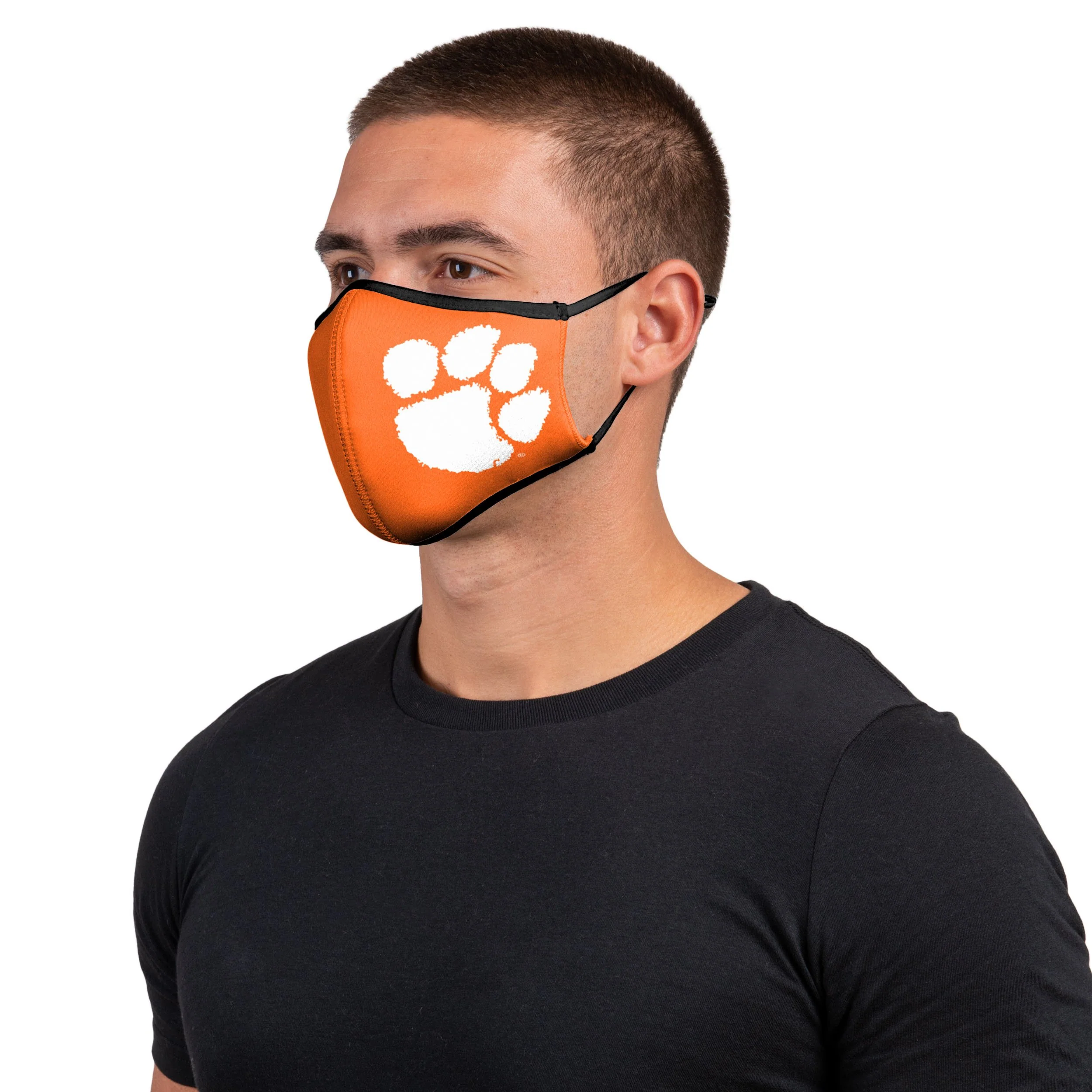 Clemson Tigers NCAA Sport 3 Pack Face Cover - Image 2