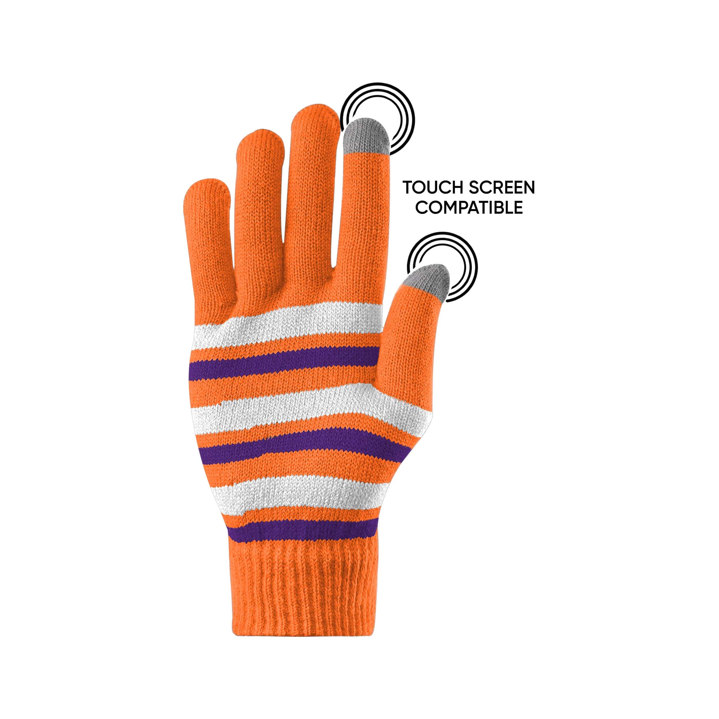 Clemson Tigers NCAA Stretch Glove - Image 3