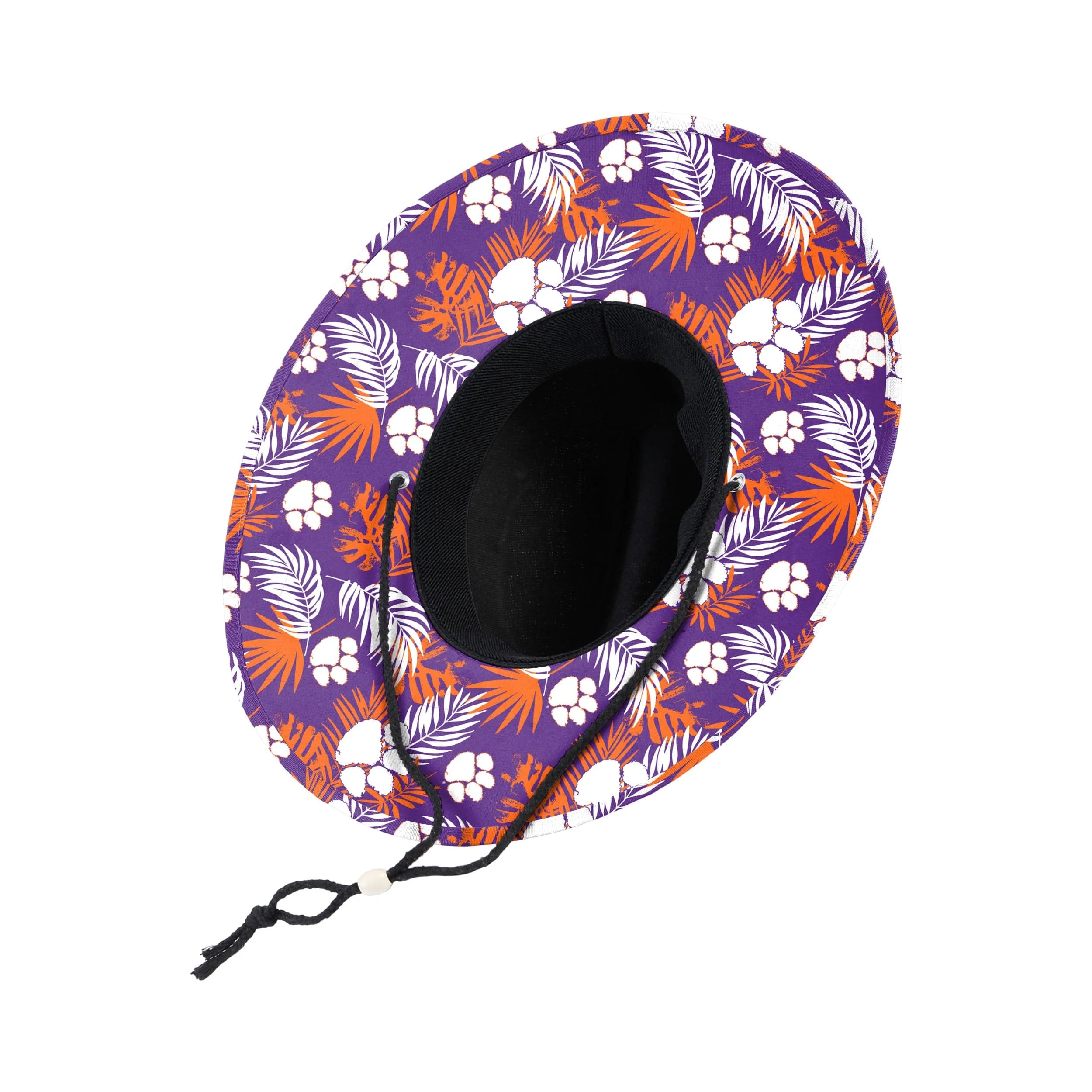 Clemson Tigers NCAA Team Color Straw Hat - Image 2