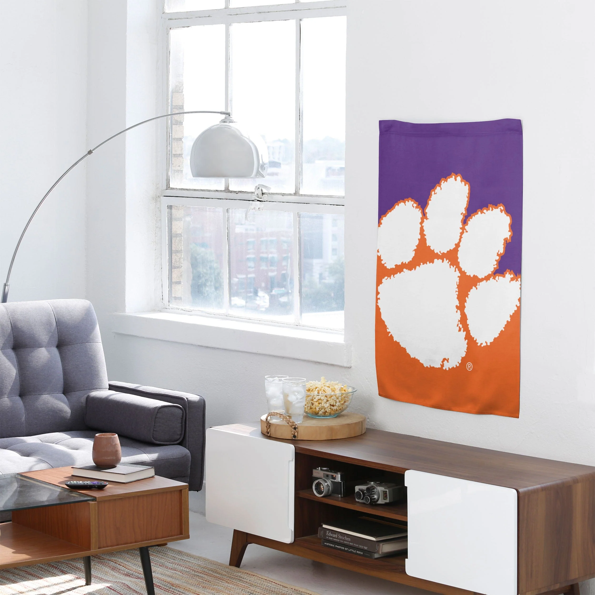 Clemson Tigers NCAA Vertical Flag - Image 4