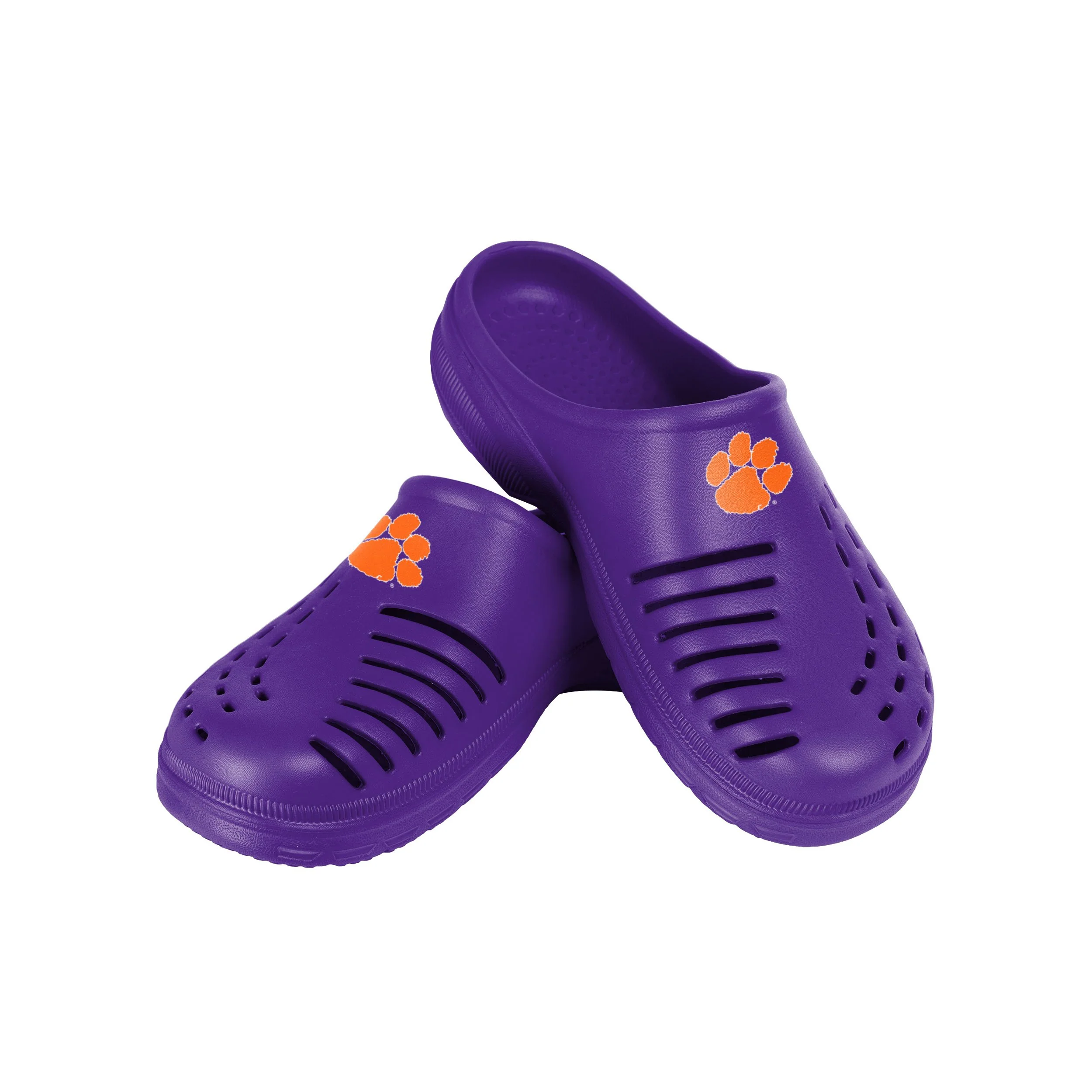 Clemson Tigers NCAA Womens Solid Clog