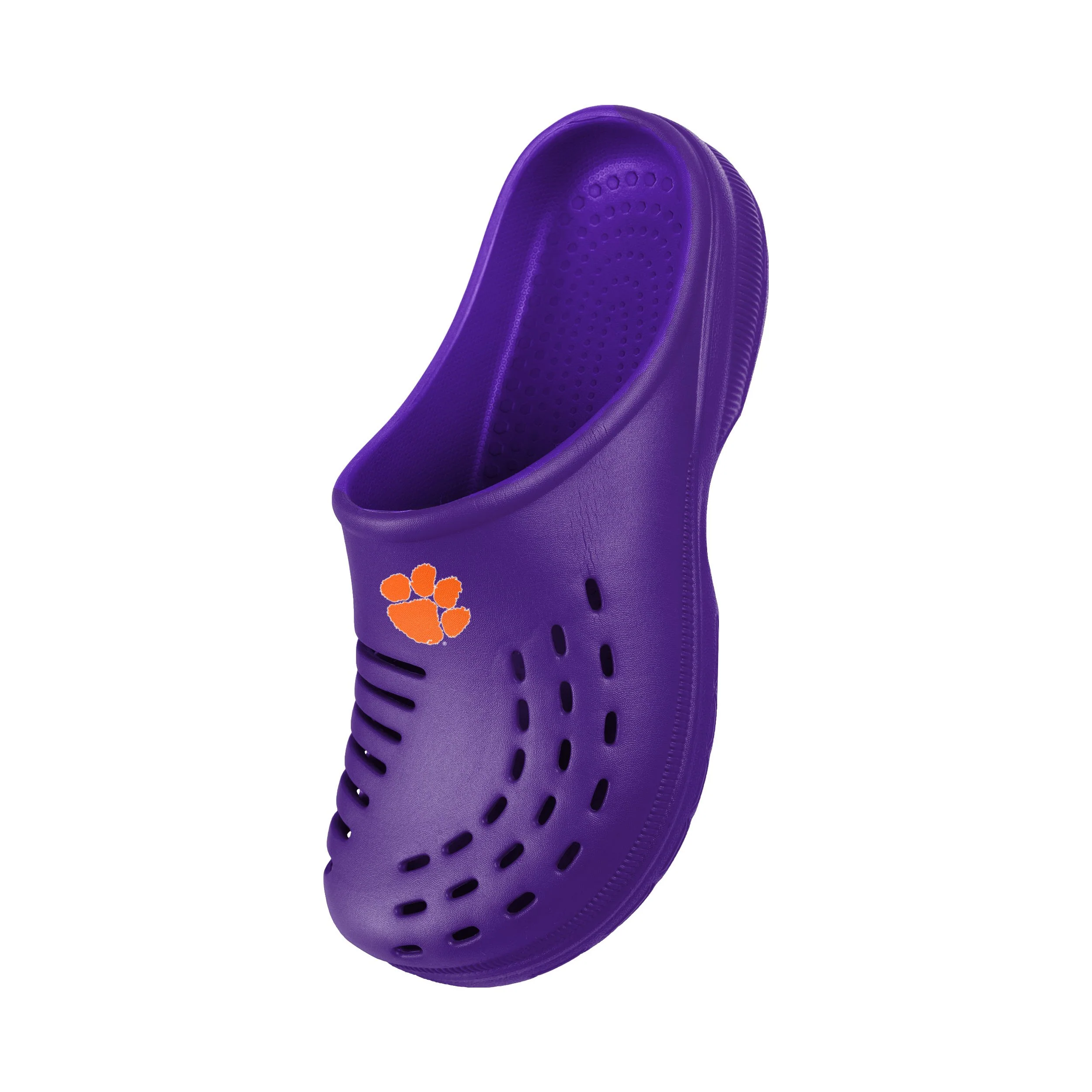 Clemson Tigers NCAA Womens Solid Clog - Image 3