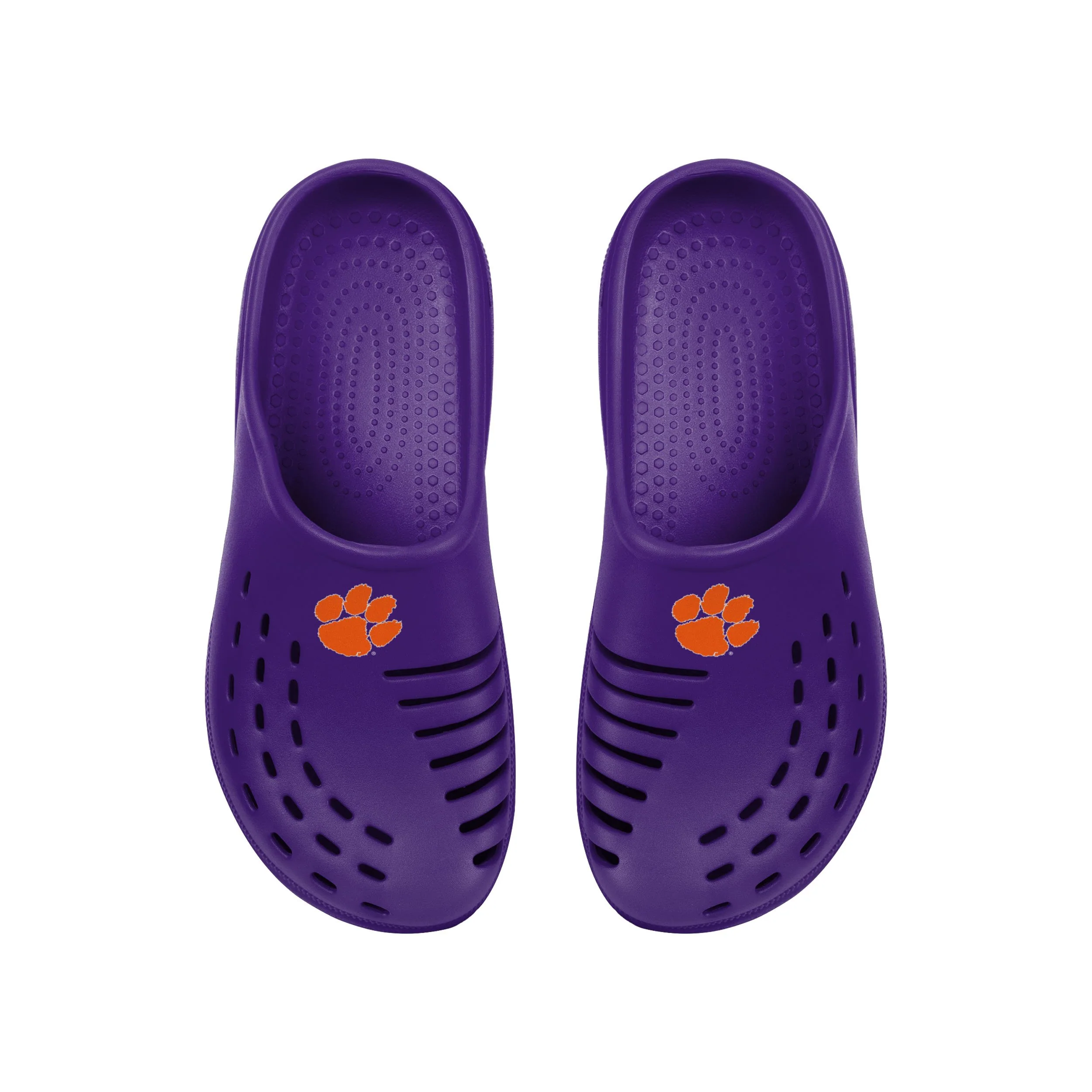 Clemson Tigers NCAA Womens Solid Clog - Image 4
