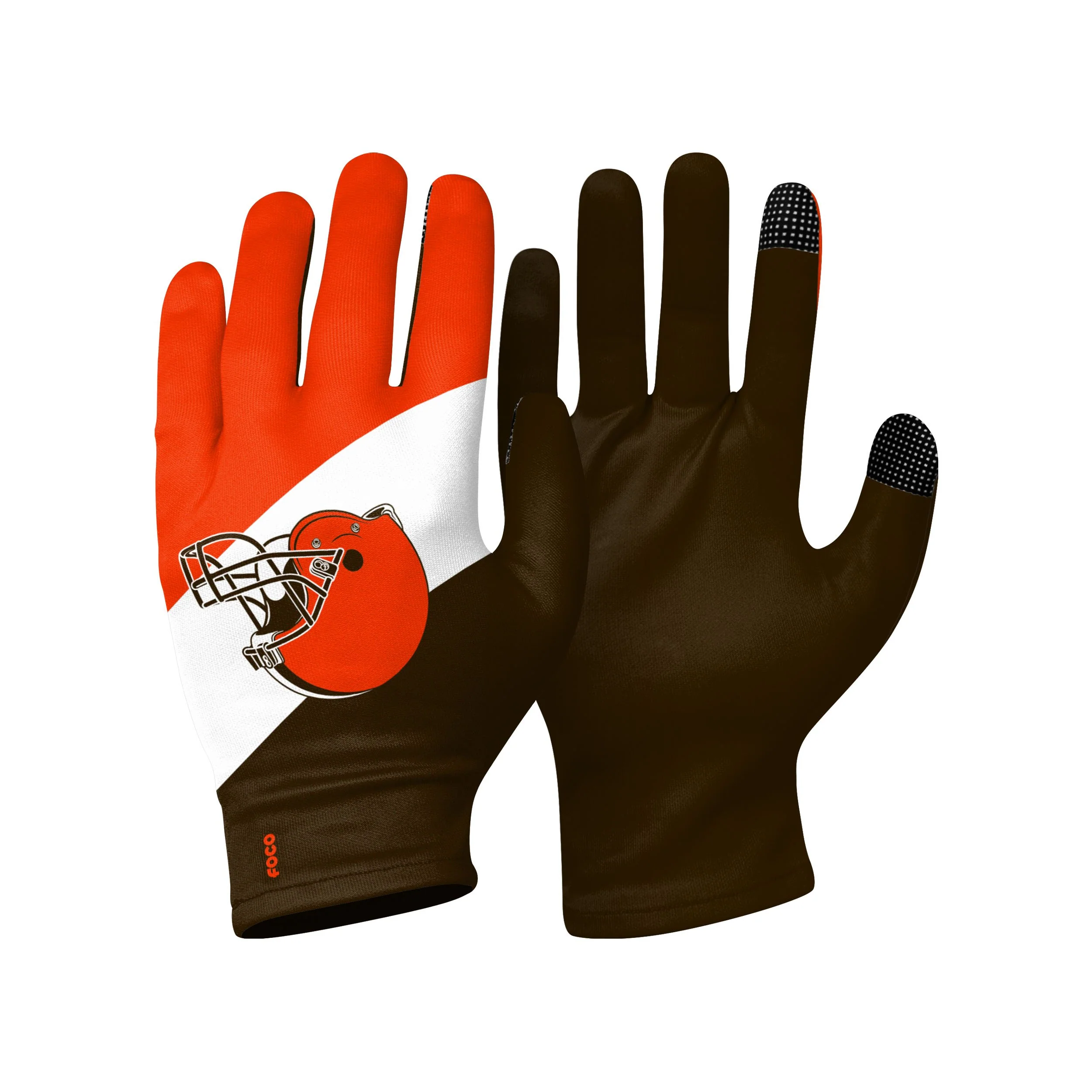 Cleveland Browns NFL 2 Pack Reusable Stretch Gloves - Image 3