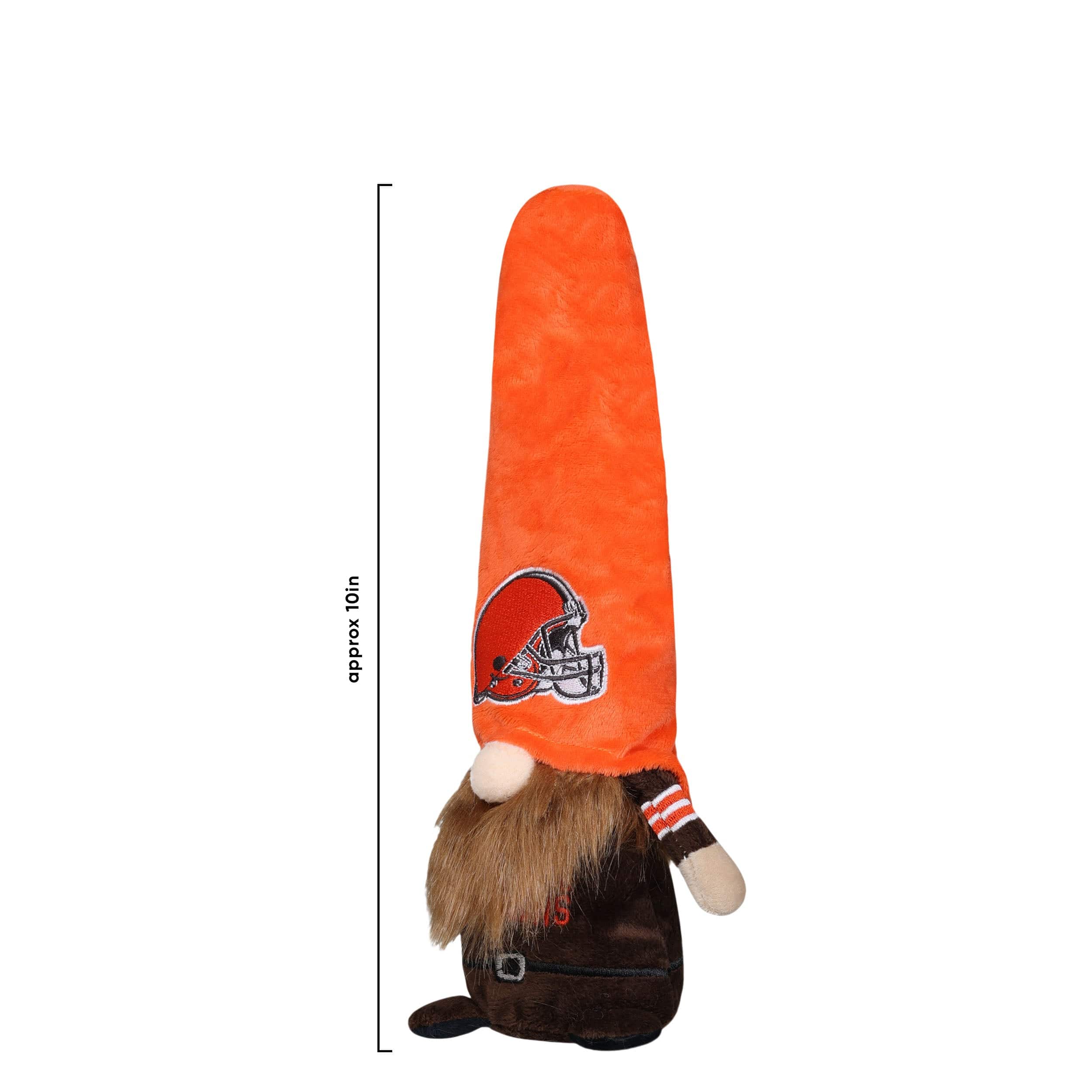 Cleveland Browns NFL Bearded Stocking Cap Plush Gnome - Image 2