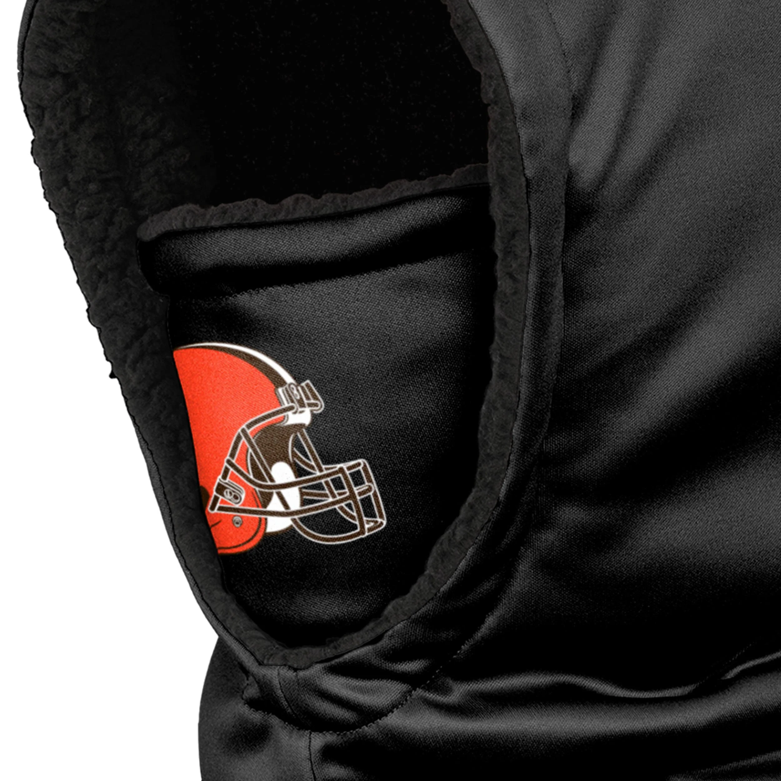 Cleveland Browns NFL Black Hooded Gaiter - Image 3