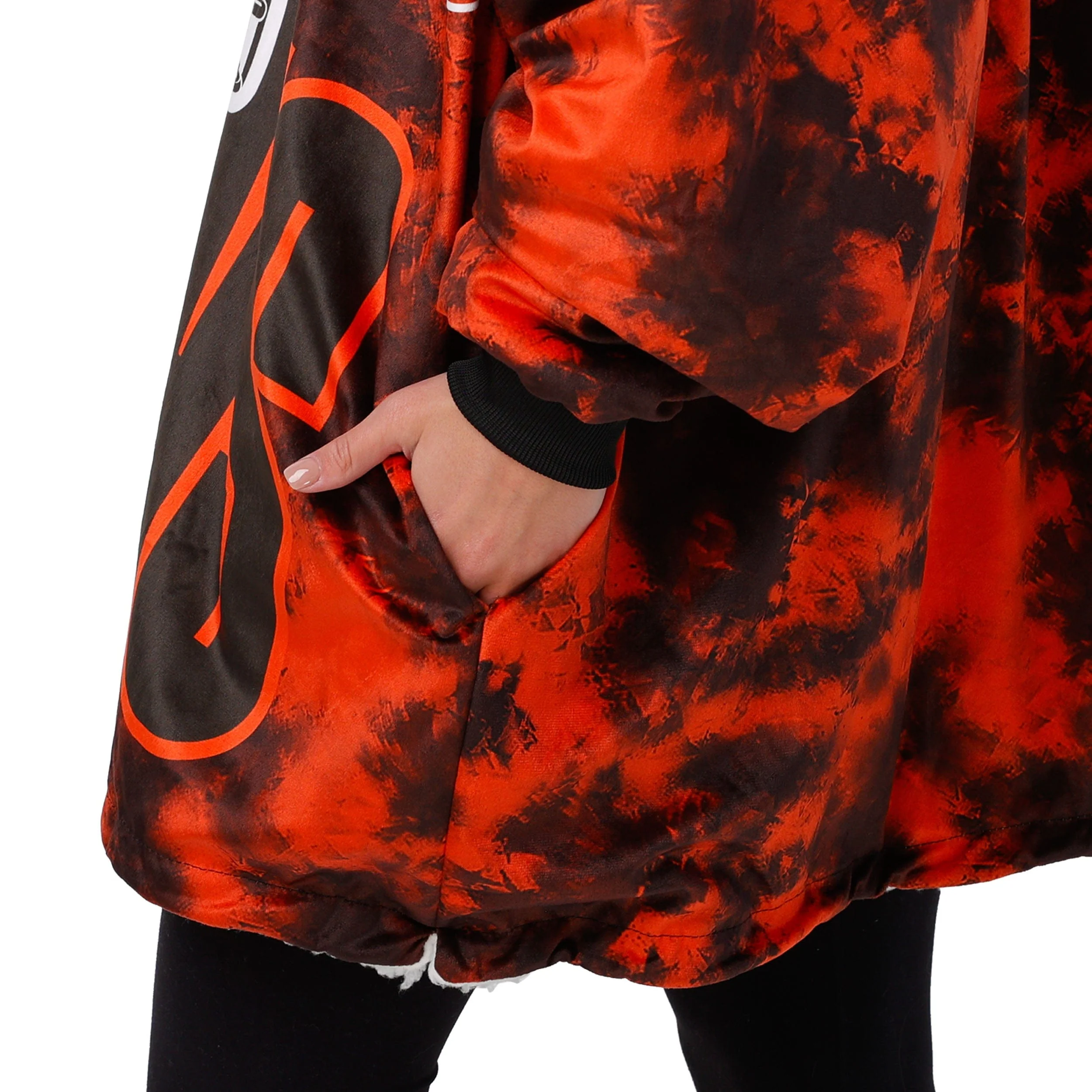 Cleveland Browns NFL Bold Logo Camo Hoodeez - Image 5