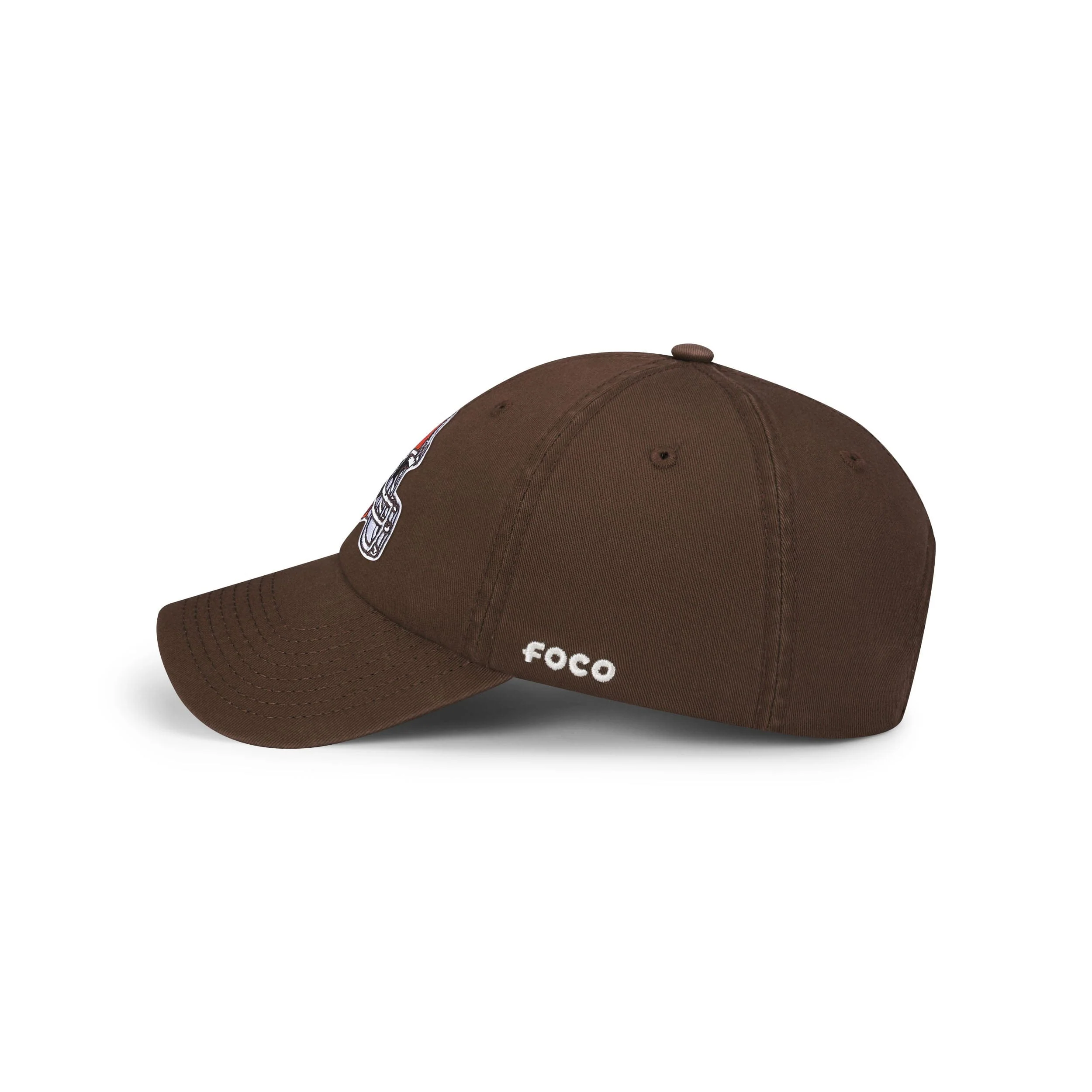 Cleveland Browns NFL Brown Primary Logo Casual Cap - Image 2