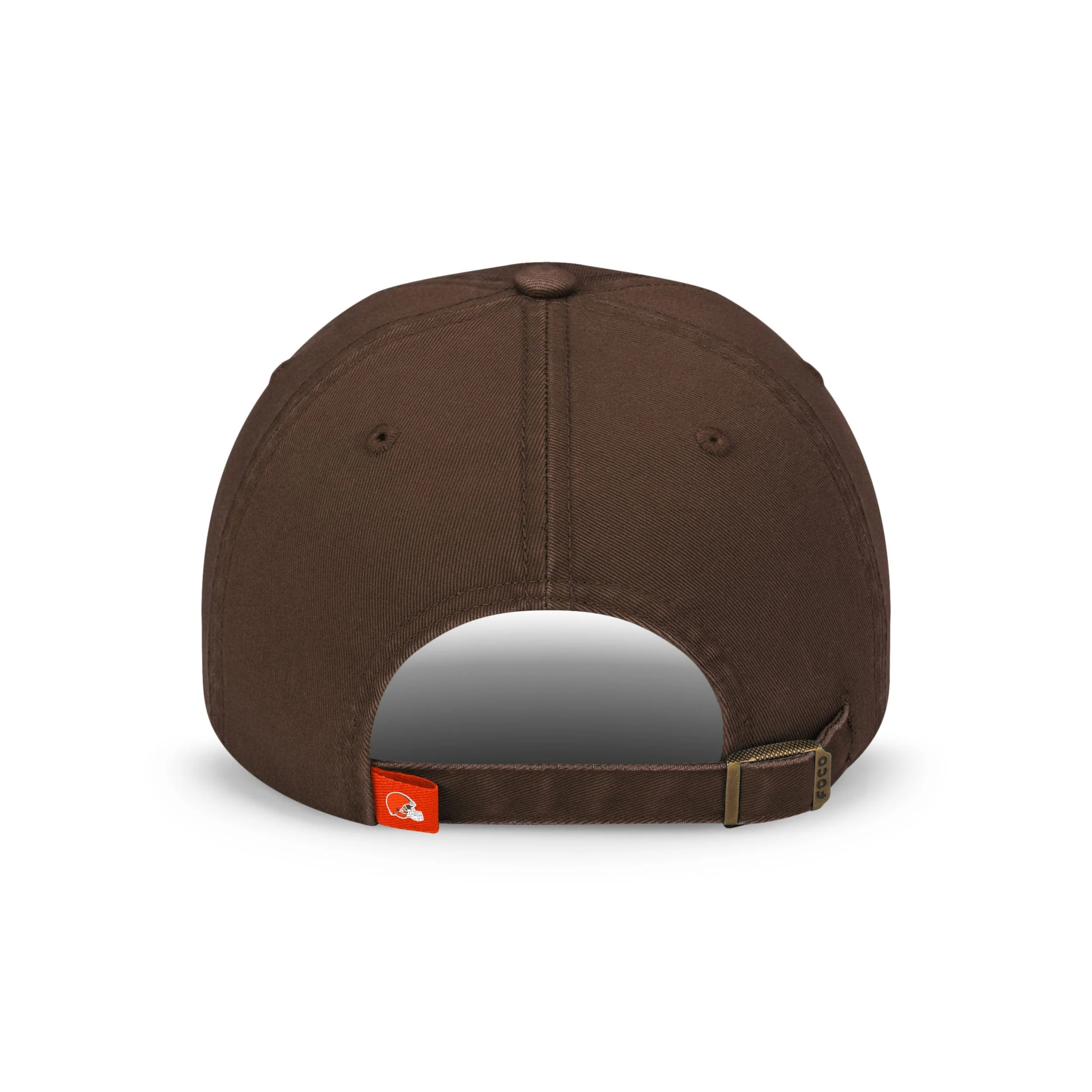 Cleveland Browns NFL Brown Primary Logo Casual Cap - Image 3