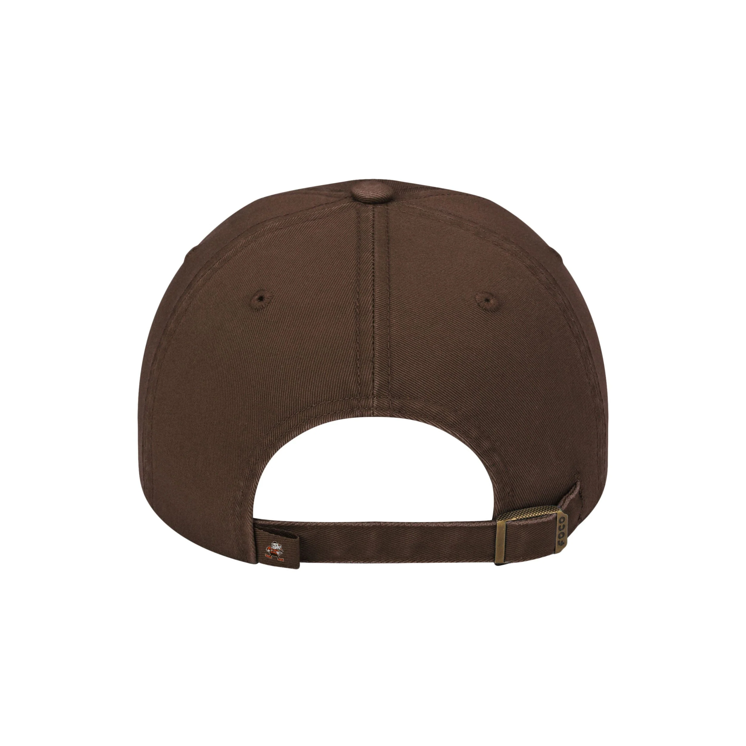 Cleveland Browns NFL Brown Retro Logo Casual Cap - Image 3
