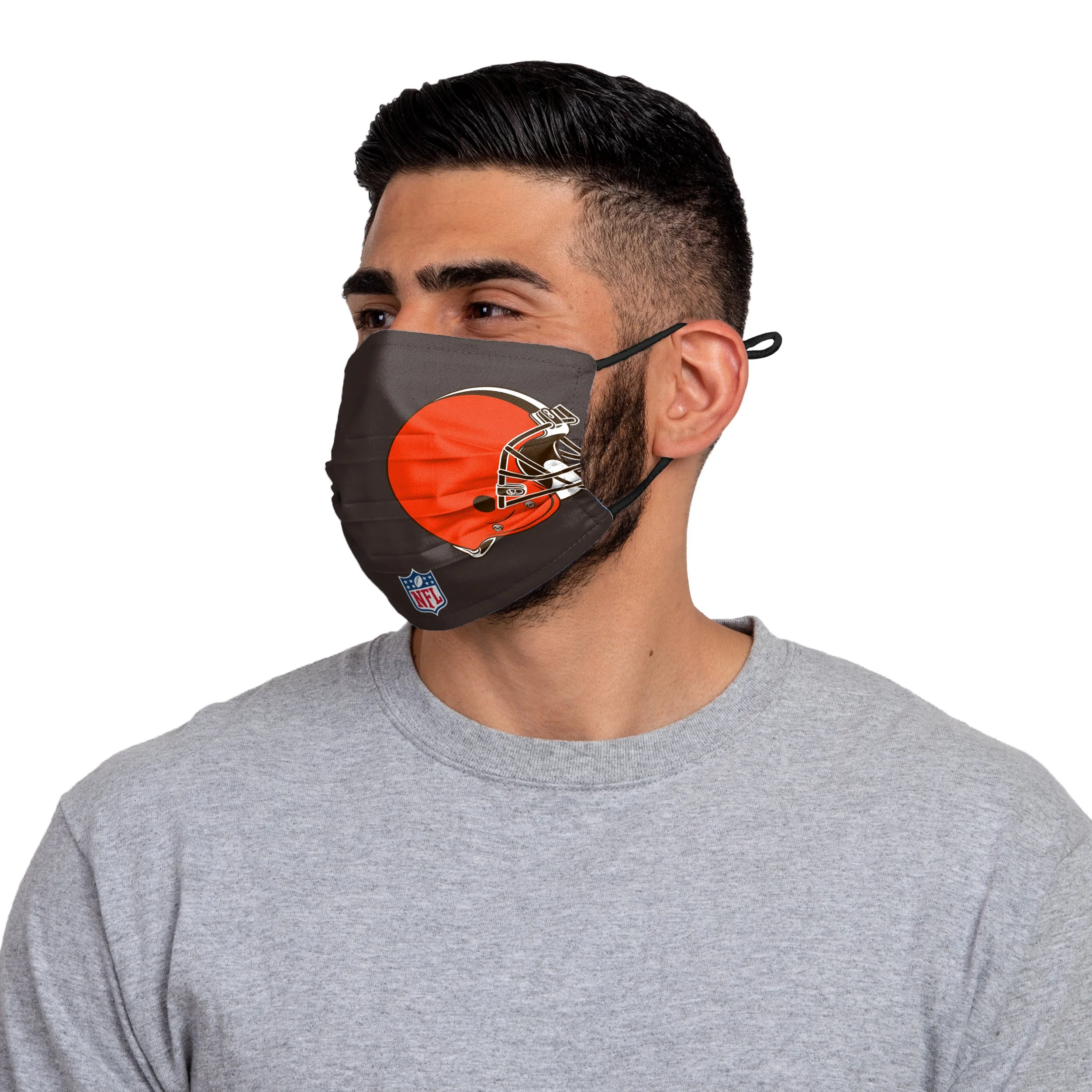 Cleveland Browns NFL Case Keenum On-Field Sideline Logo Face Cover - Image 3