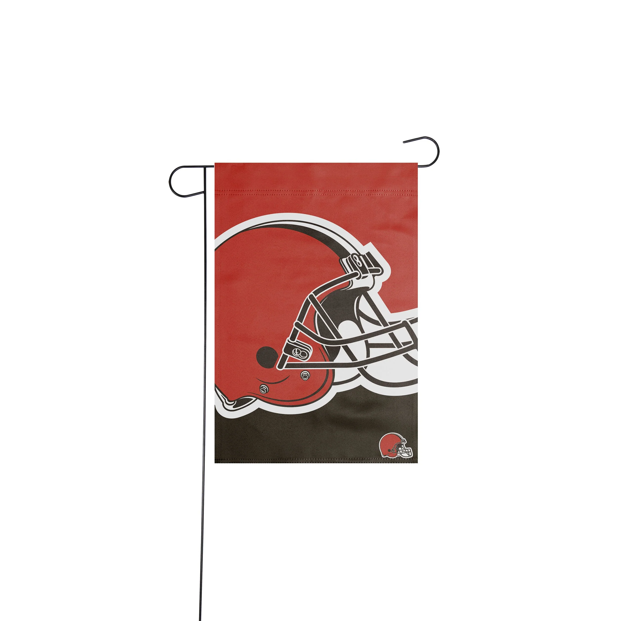 Cleveland Browns NFL Colorblock Helmet Garden Flag