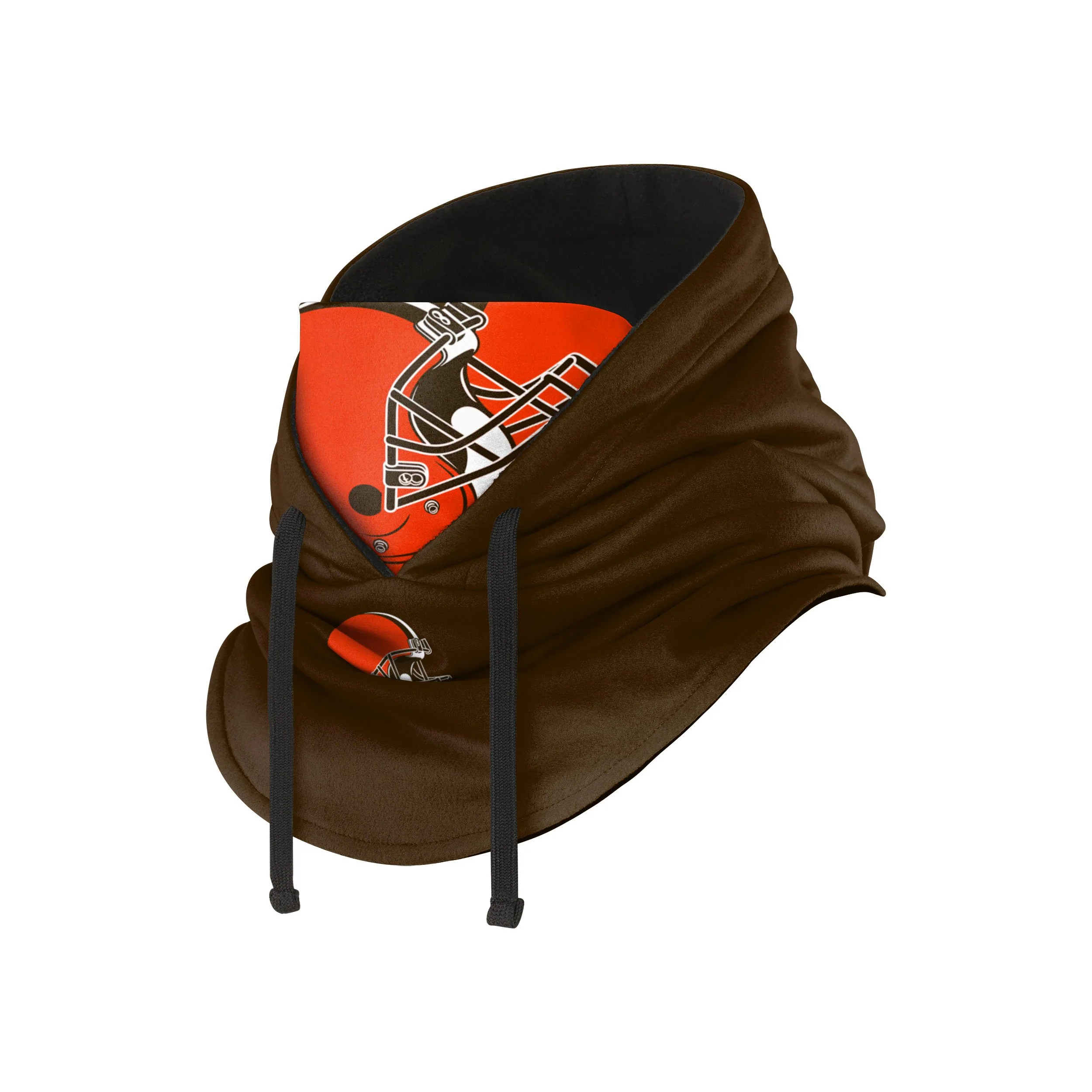 Cleveland Browns NFL Drawstring Hooded Gaiter - Image 2