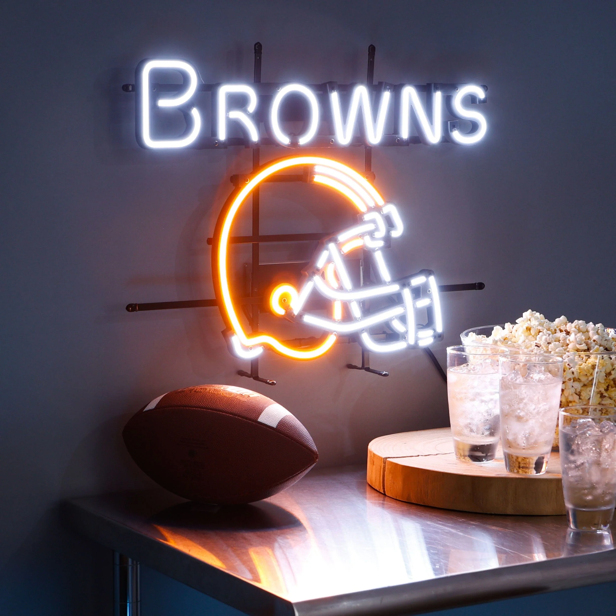 Cleveland Browns NFL Fancave LED Sign - Image 2