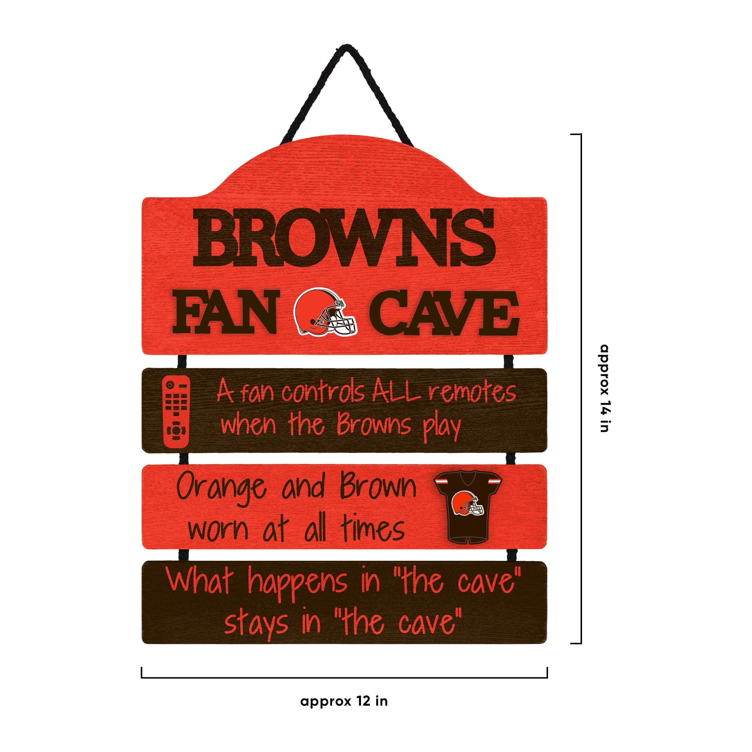 Cleveland Browns NFL Fancave Sign - Image 3