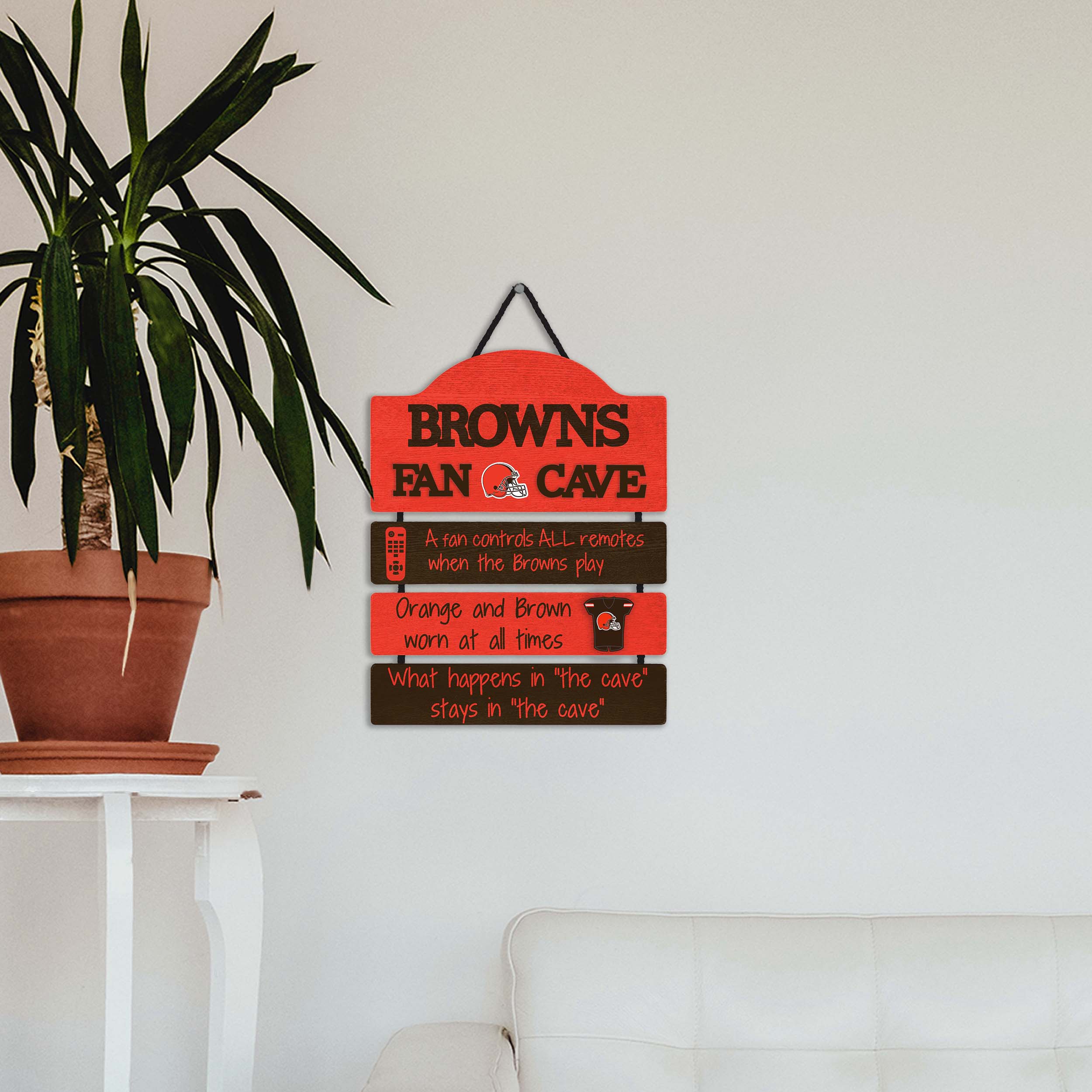 Cleveland Browns NFL Fancave Sign - Image 4