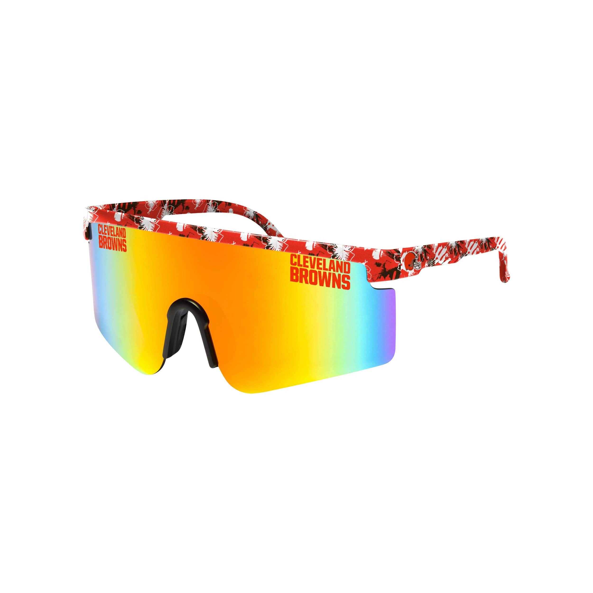 Cleveland Browns NFL Floral Large Frame Sunglasses