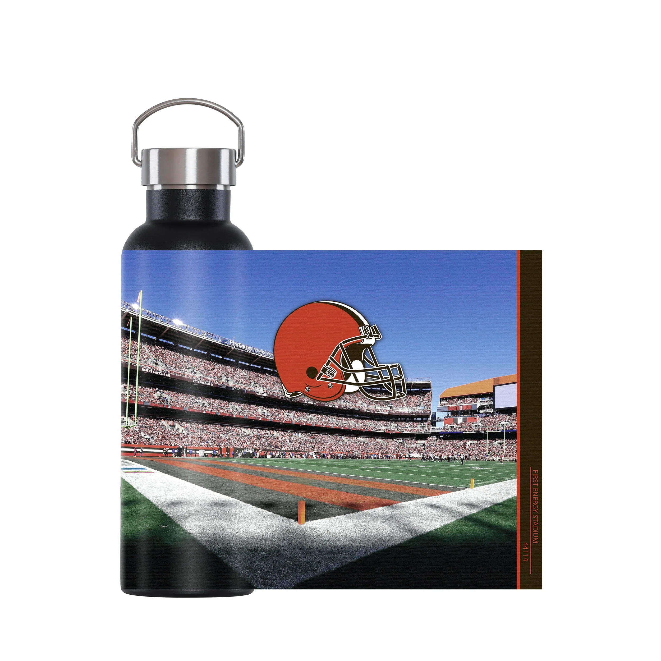 Cleveland Browns NFL Home Field Hydration 25 oz Bottle - Image 4