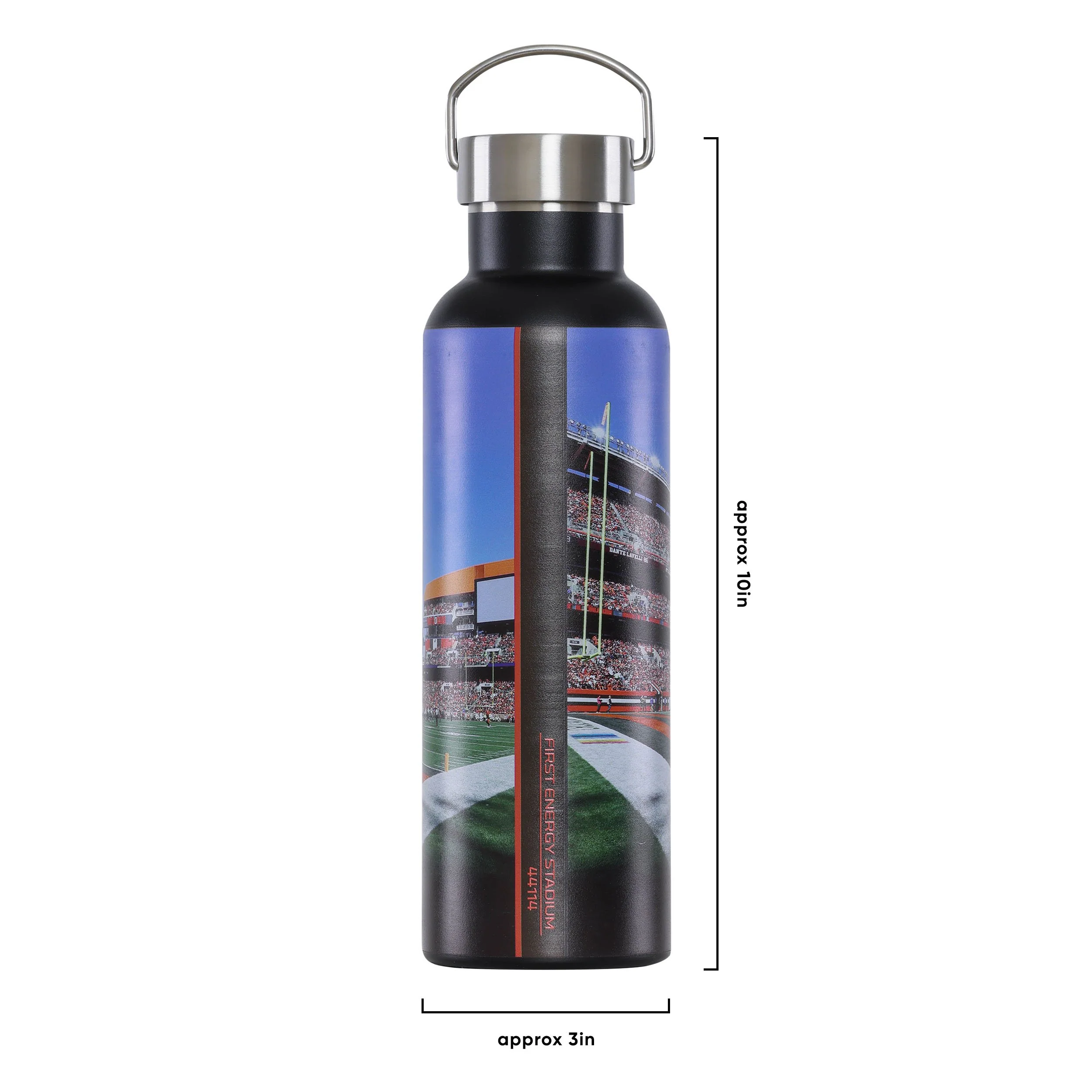 Cleveland Browns NFL Home Field Hydration 25 oz Bottle - Image 5