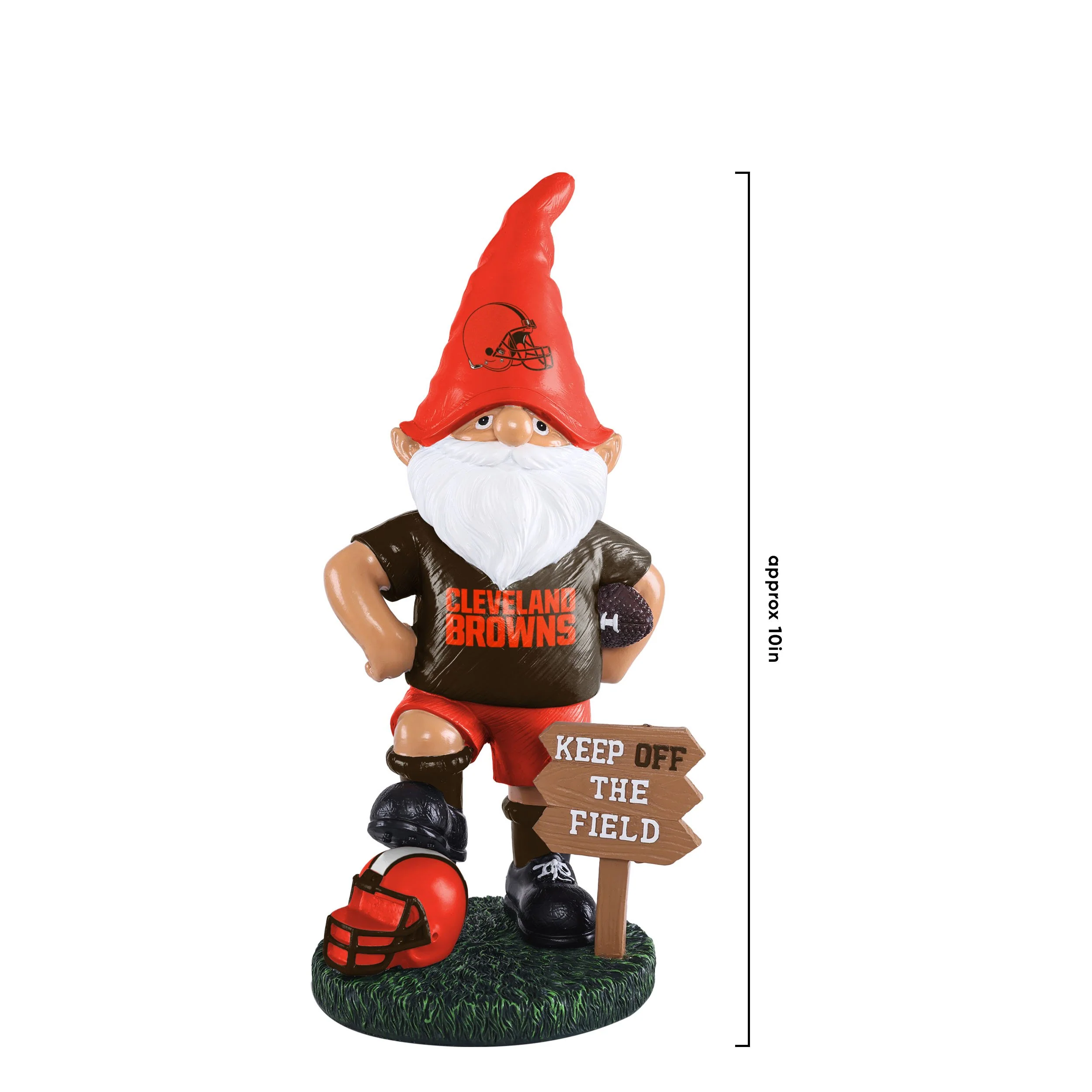 Cleveland Browns NFL Keep Off The Field Gnome - Image 4