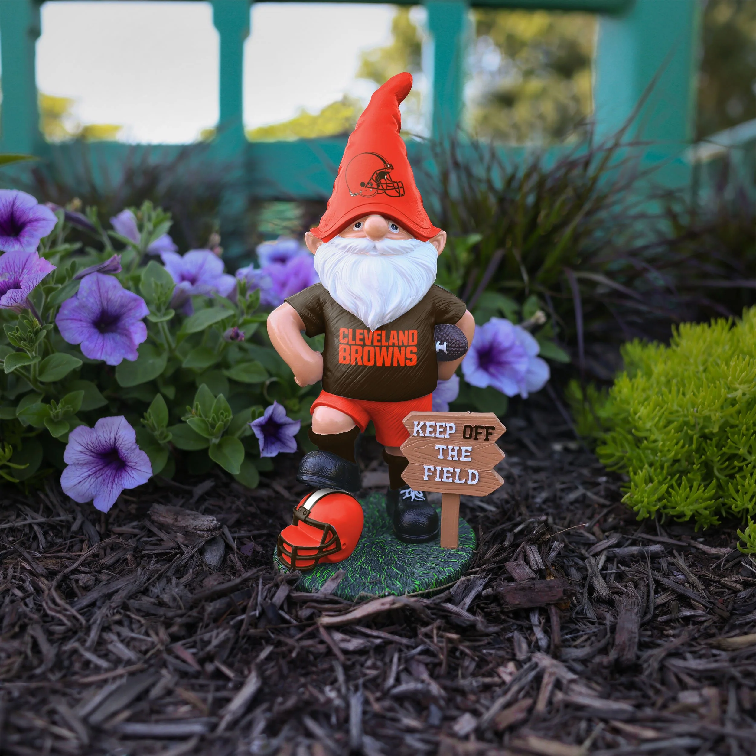 Cleveland Browns NFL Keep Off The Field Gnome - Image 5
