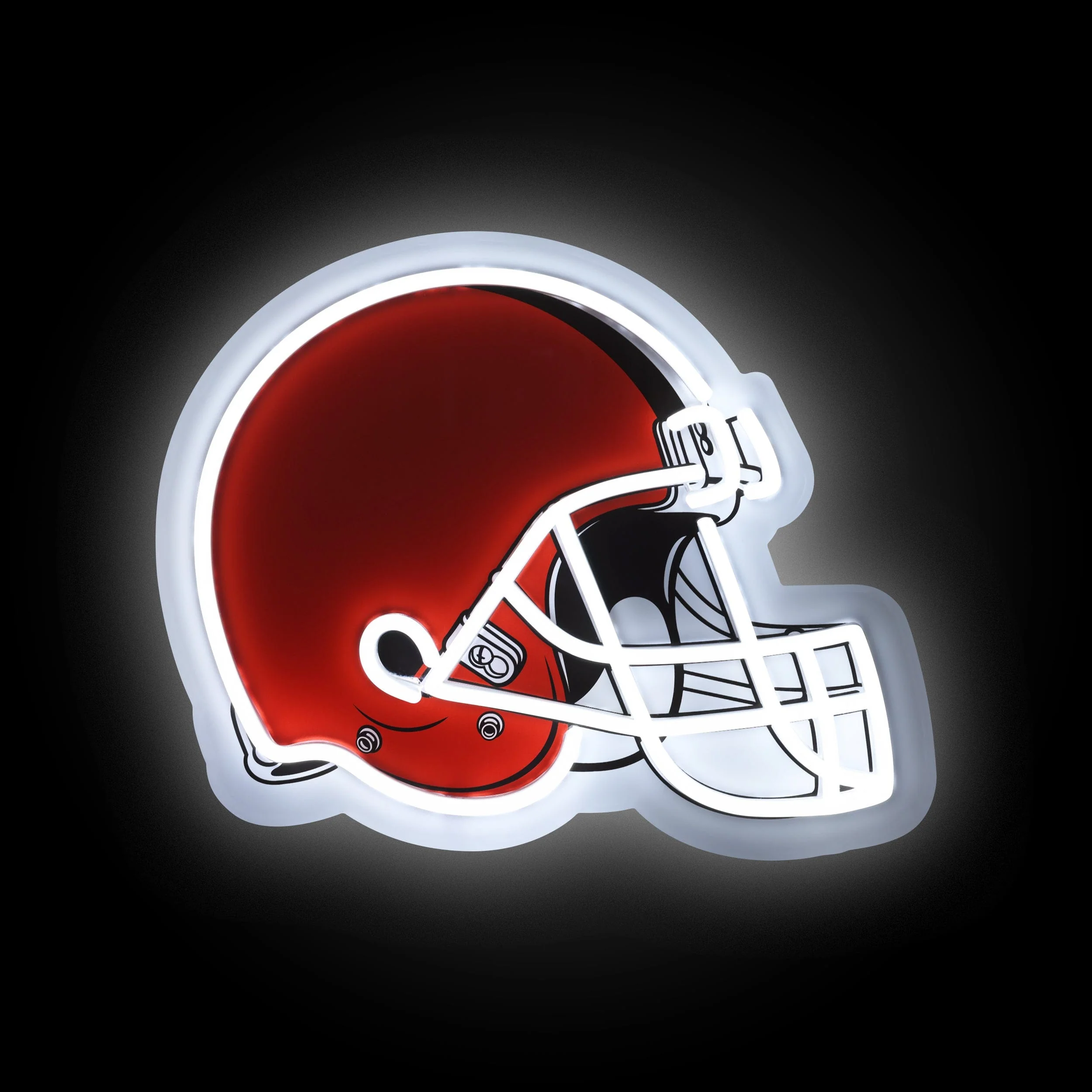 Cleveland Browns NFL LED Neon Light Up Team Logo Sign - Image 2