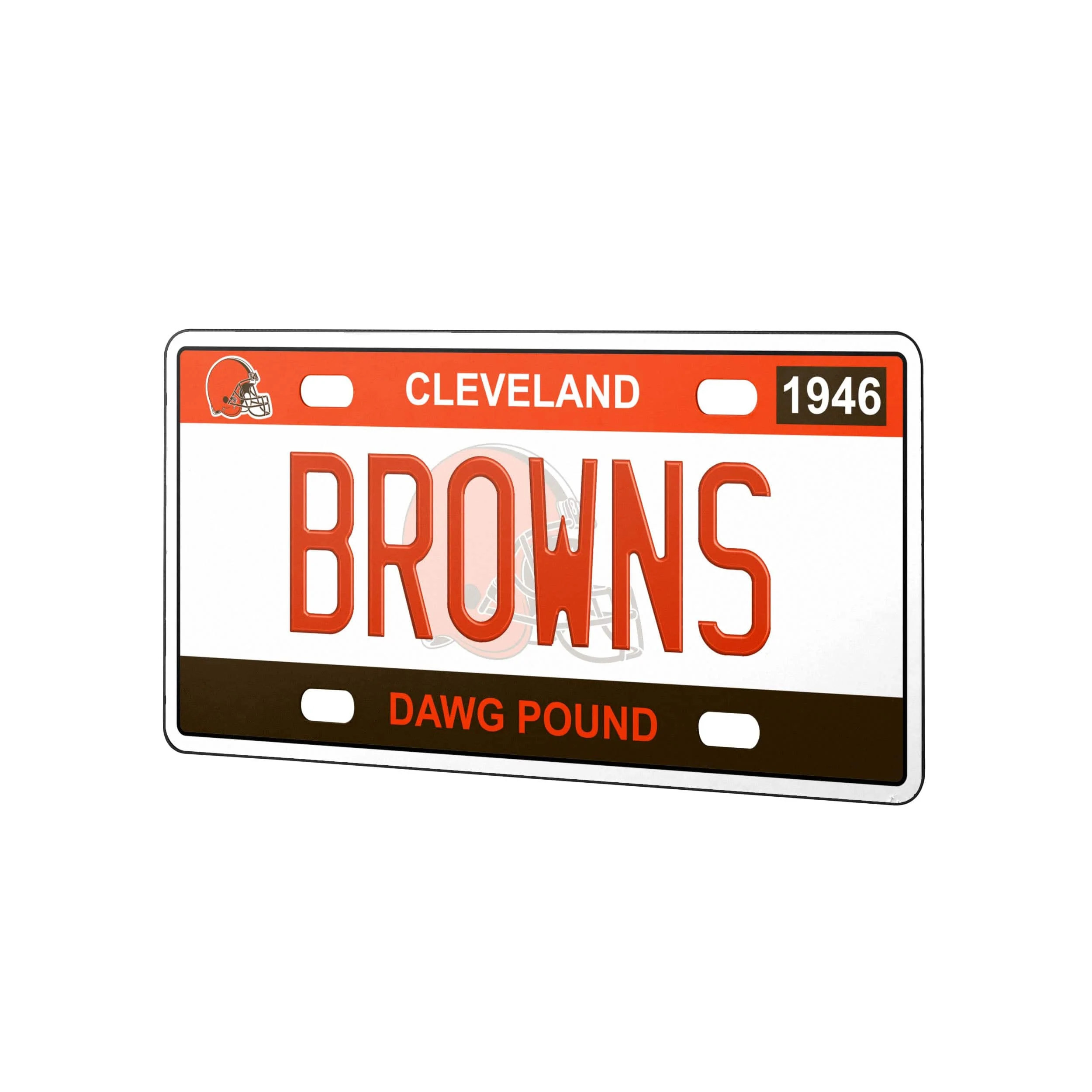 Cleveland Browns NFL License Plate Wall Sign - Image 2