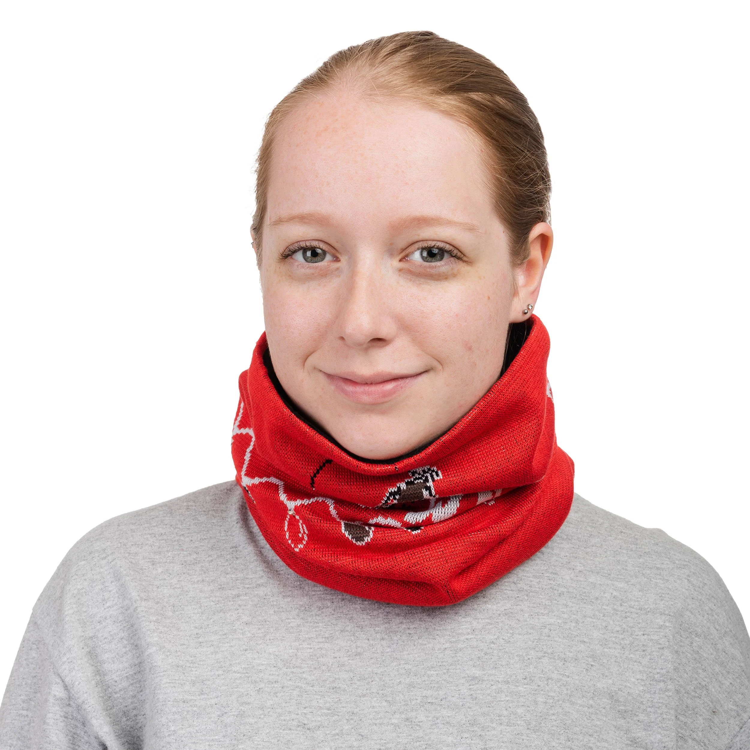 Cleveland Browns NFL Light Up Knit Gaiter Scarf - Image 4
