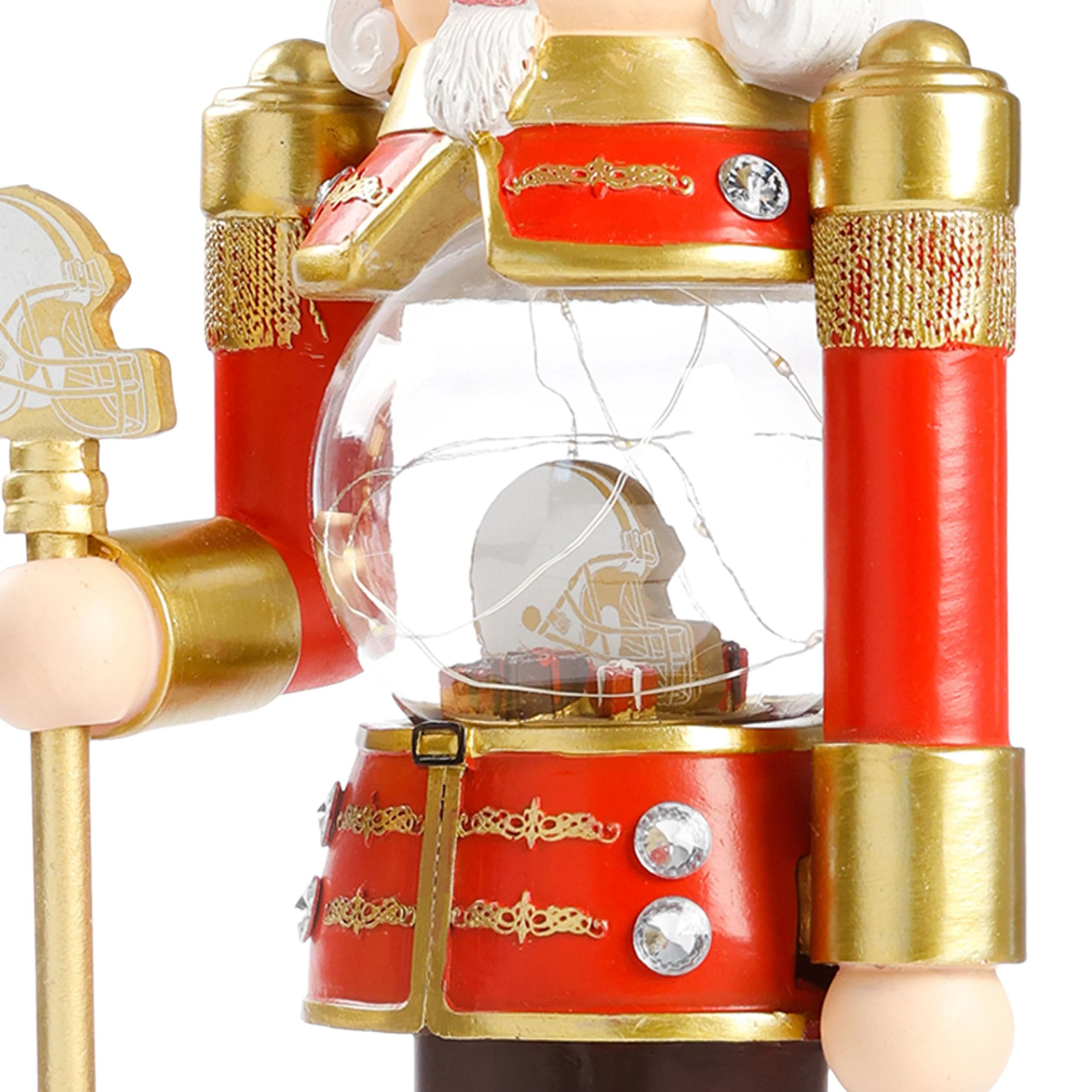 Cleveland Browns NFL Light Up Nutcracker - Image 5
