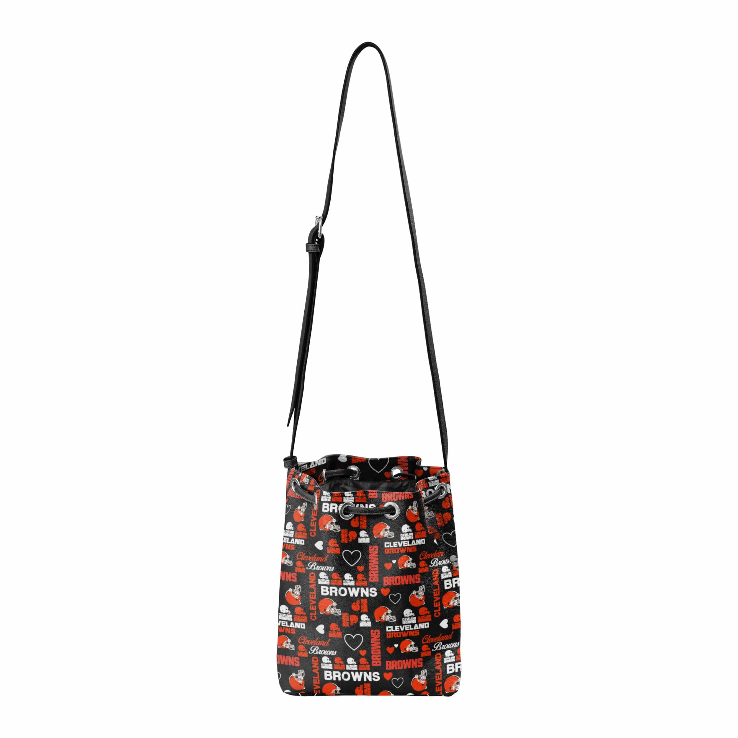 Cleveland Browns NFL Logo Love Cinch Purse - Image 5