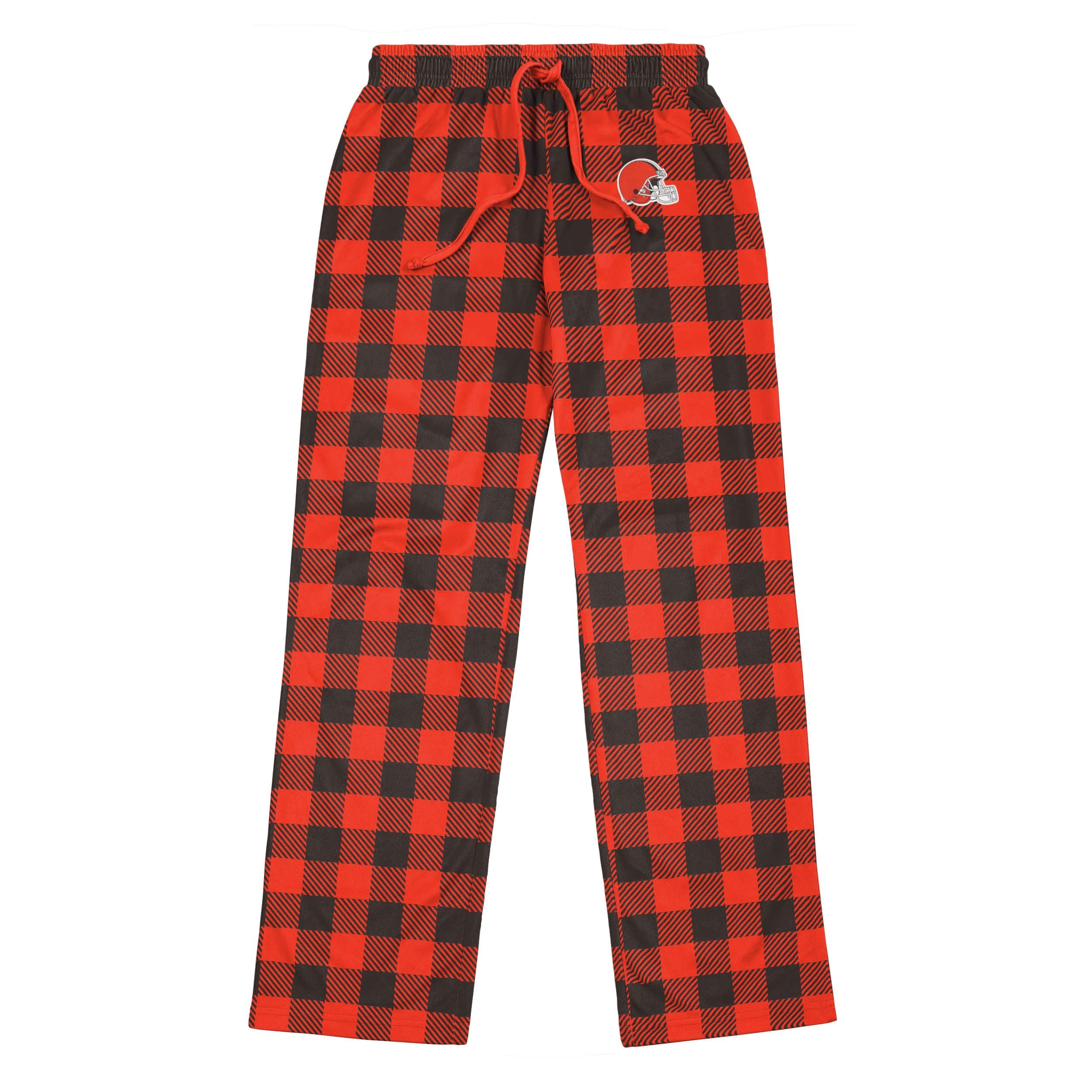 Cleveland Browns NFL Mens Buffalo Check Lounge Pants - Image 4