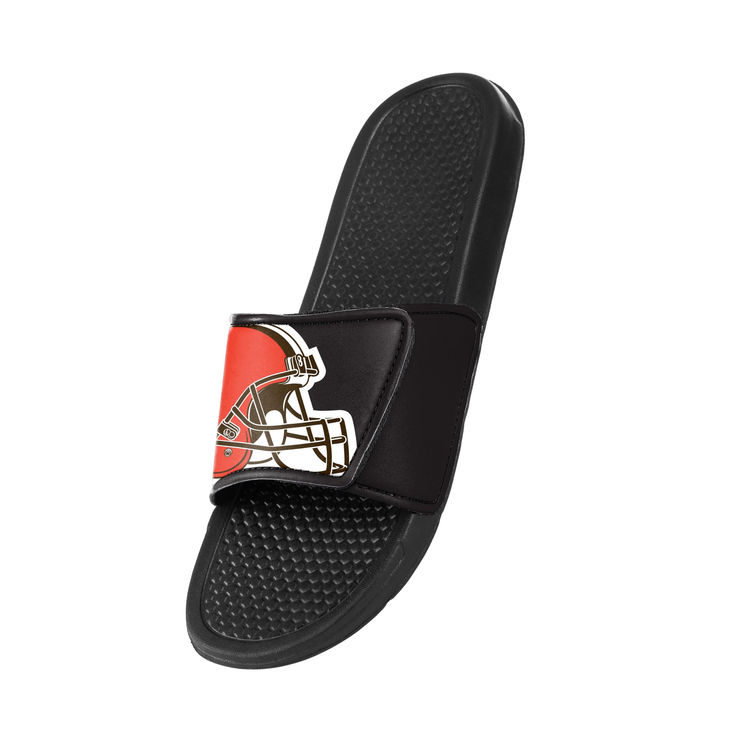 Cleveland Browns NFL Mens Cropped Big Logo Slide - Image 4